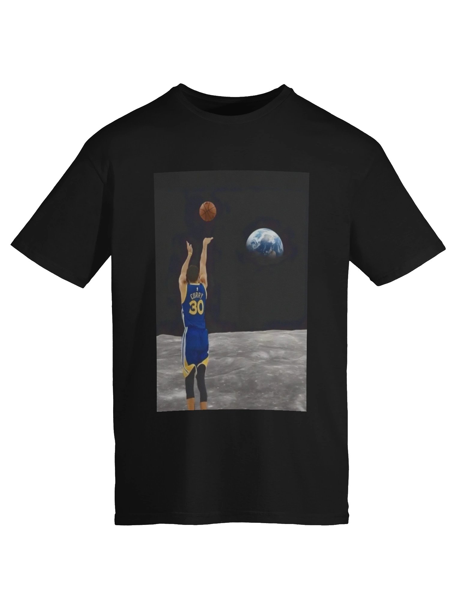 Stephen Curry Shooting From the Moon Shirt product image (6)