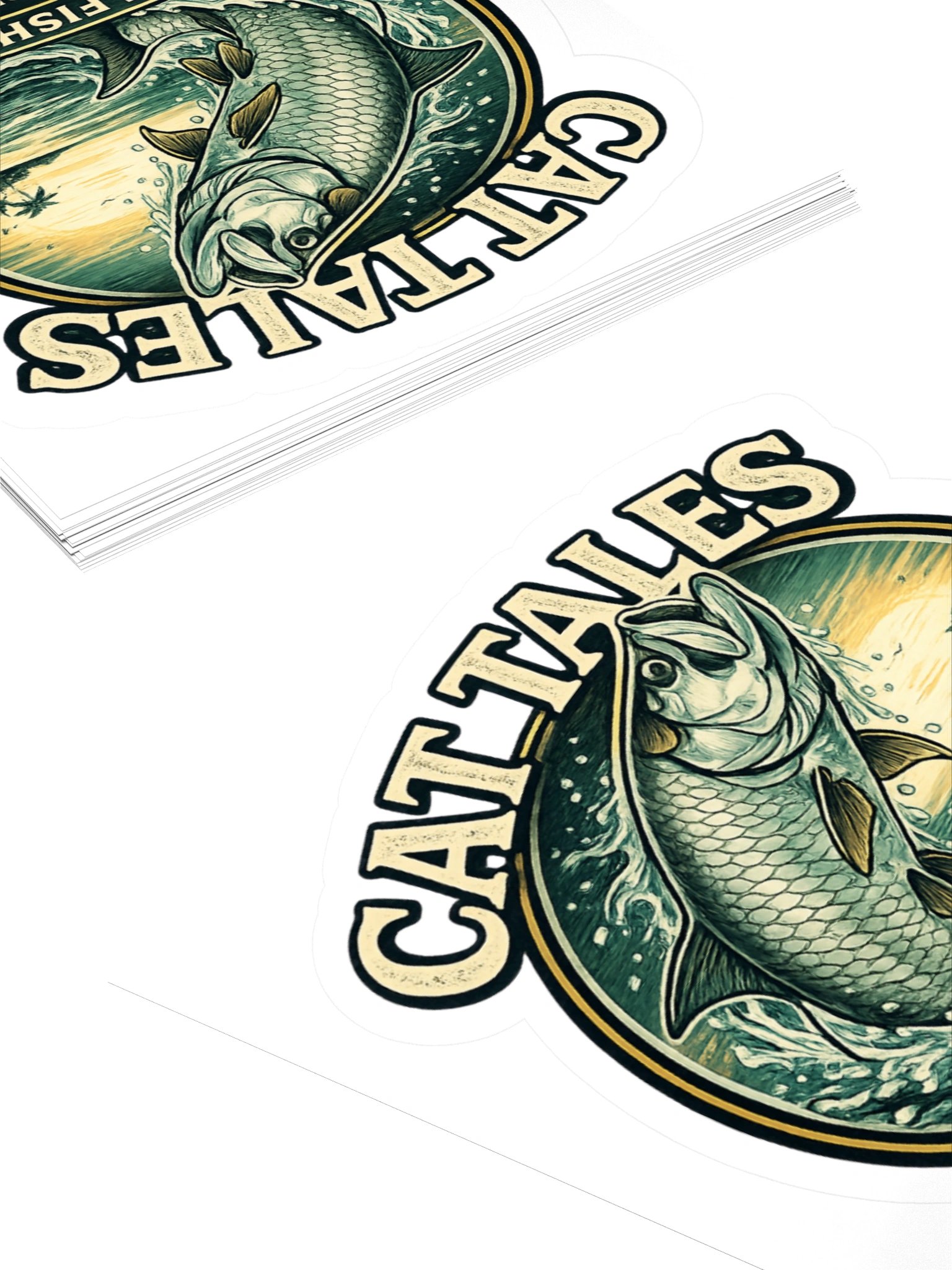 Cat Tales | Sport Fishing Decal product image (4)
