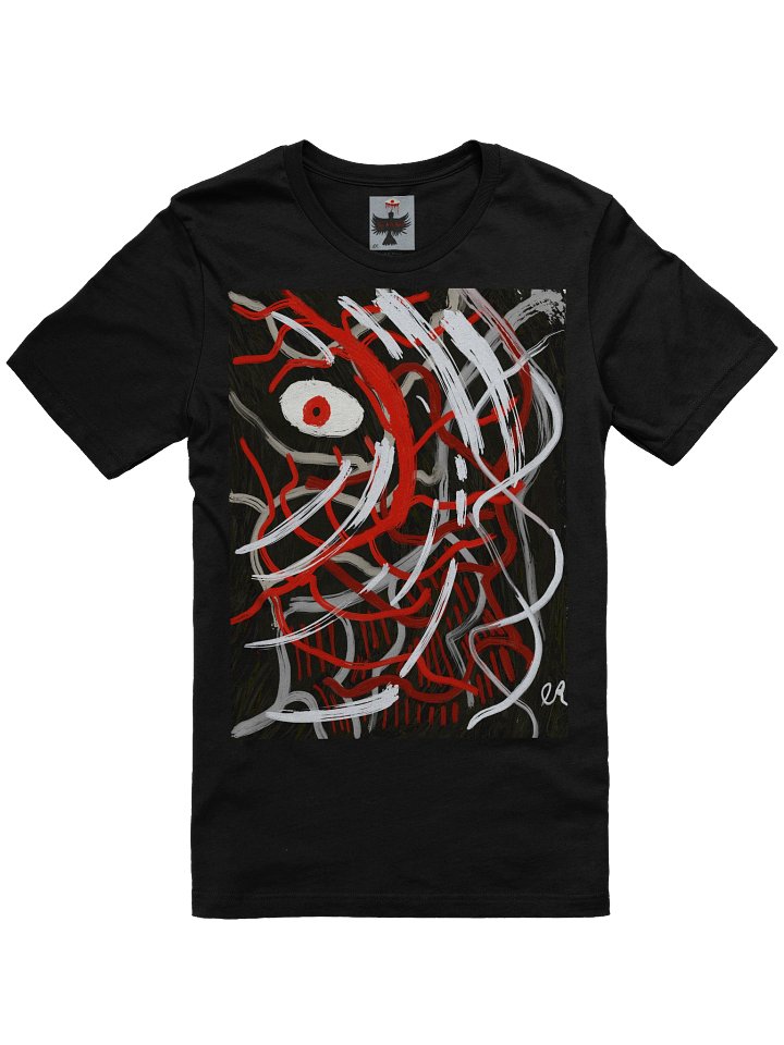 Eye of Motion — Abstract Brushstroke Graphic Tee product image (1)