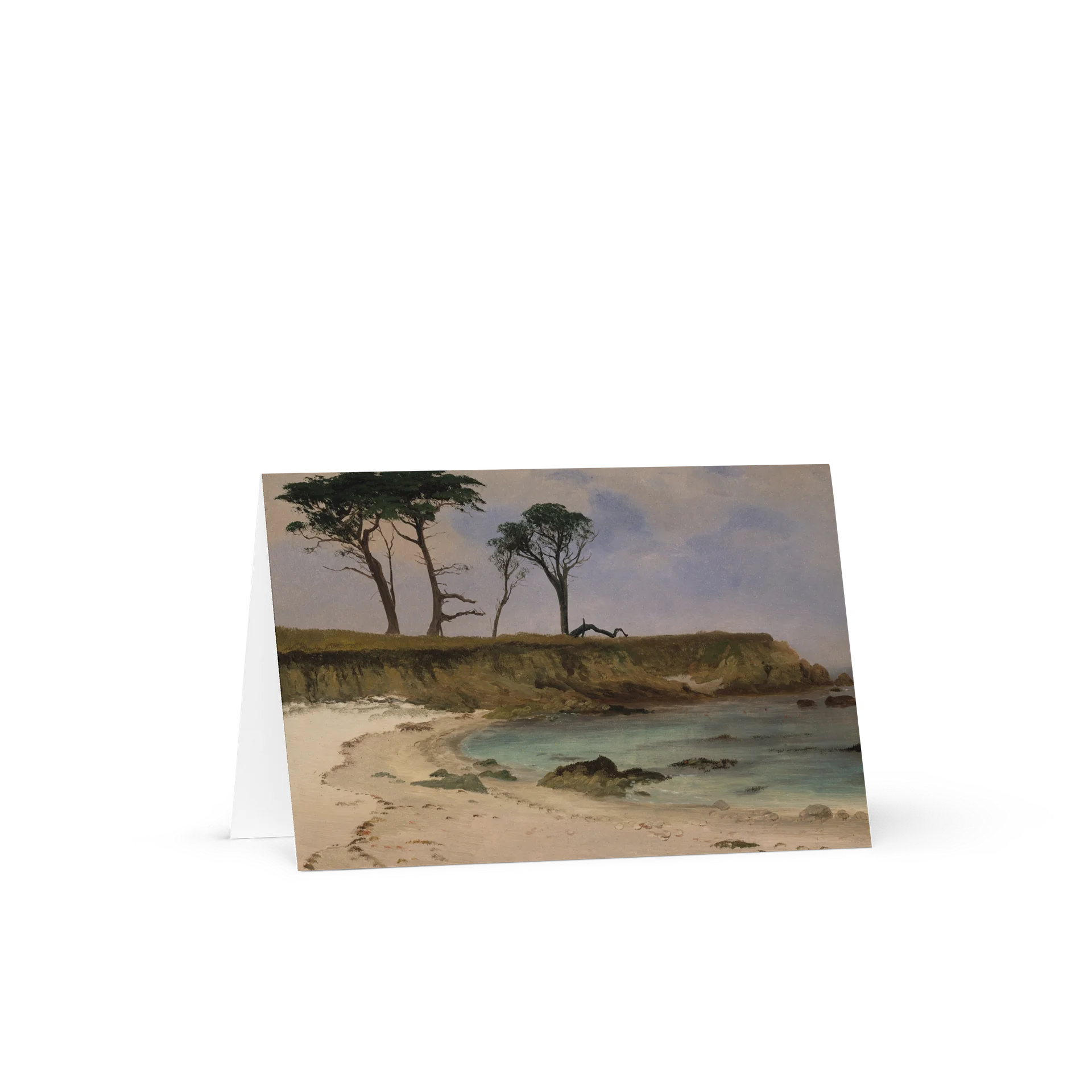 Sea Cove (Albert Bierstadt) Greeting Card product image (2)