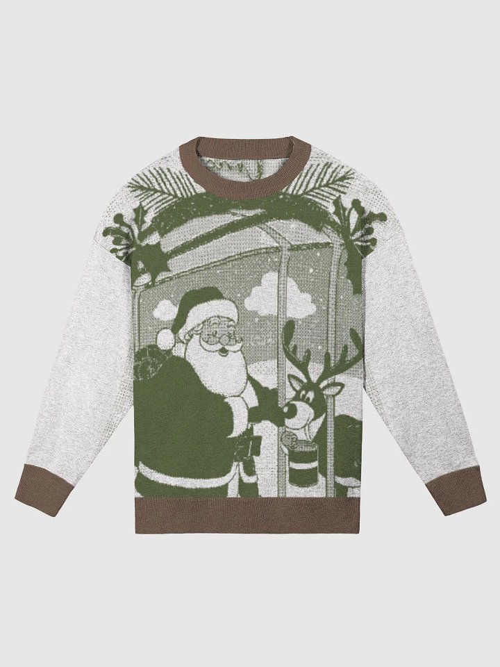 Santa's Sleigh Ride Knitted Sweater product image (5)