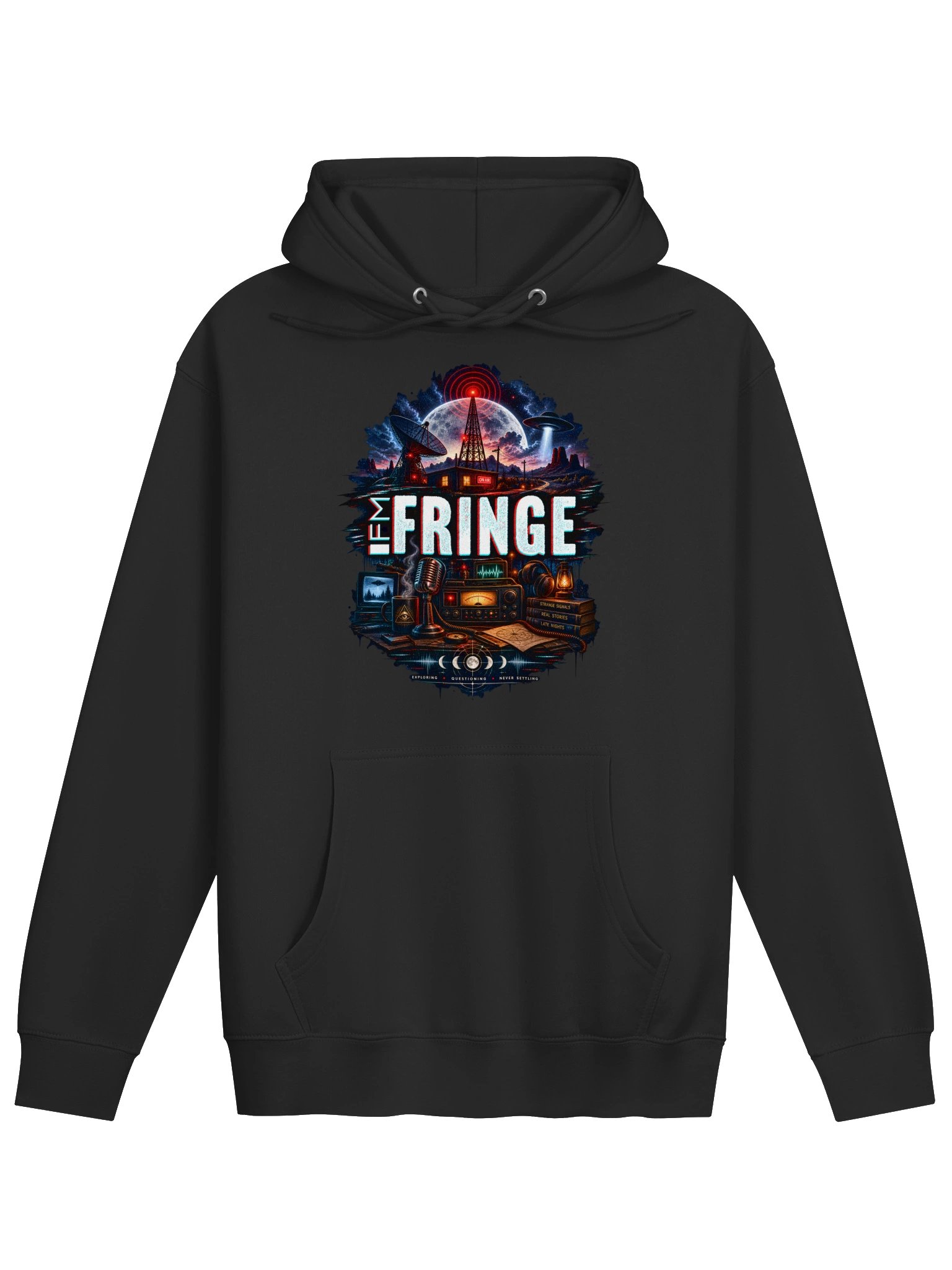 Fringe FM All Over Hoodie Night Side product image (1)