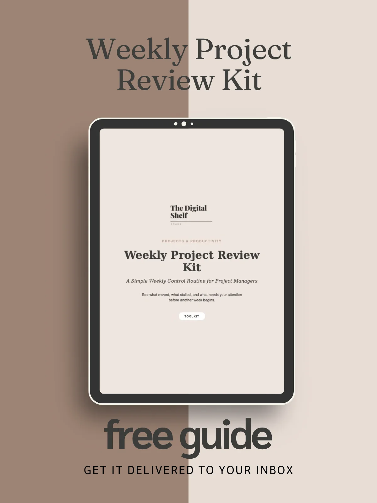Weekly Project Review Kit product image (1)