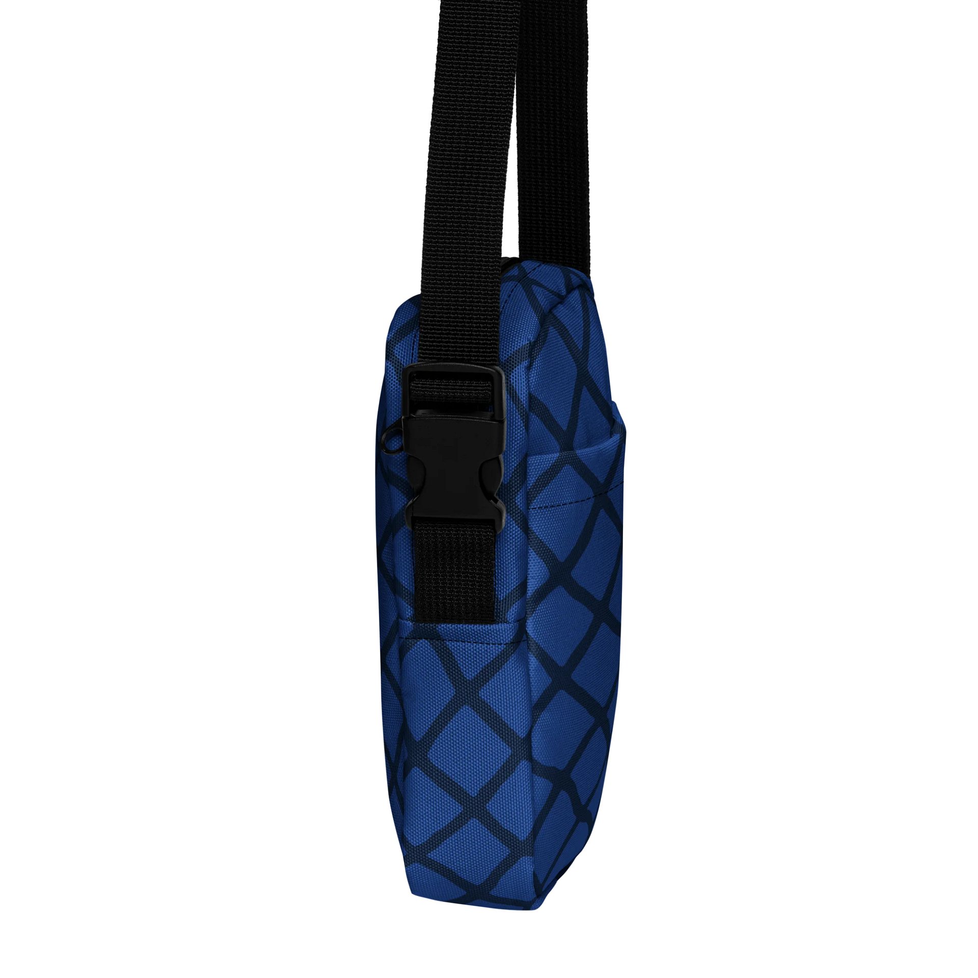 Webbed Blue Utility Crossbody Bag product image (4)