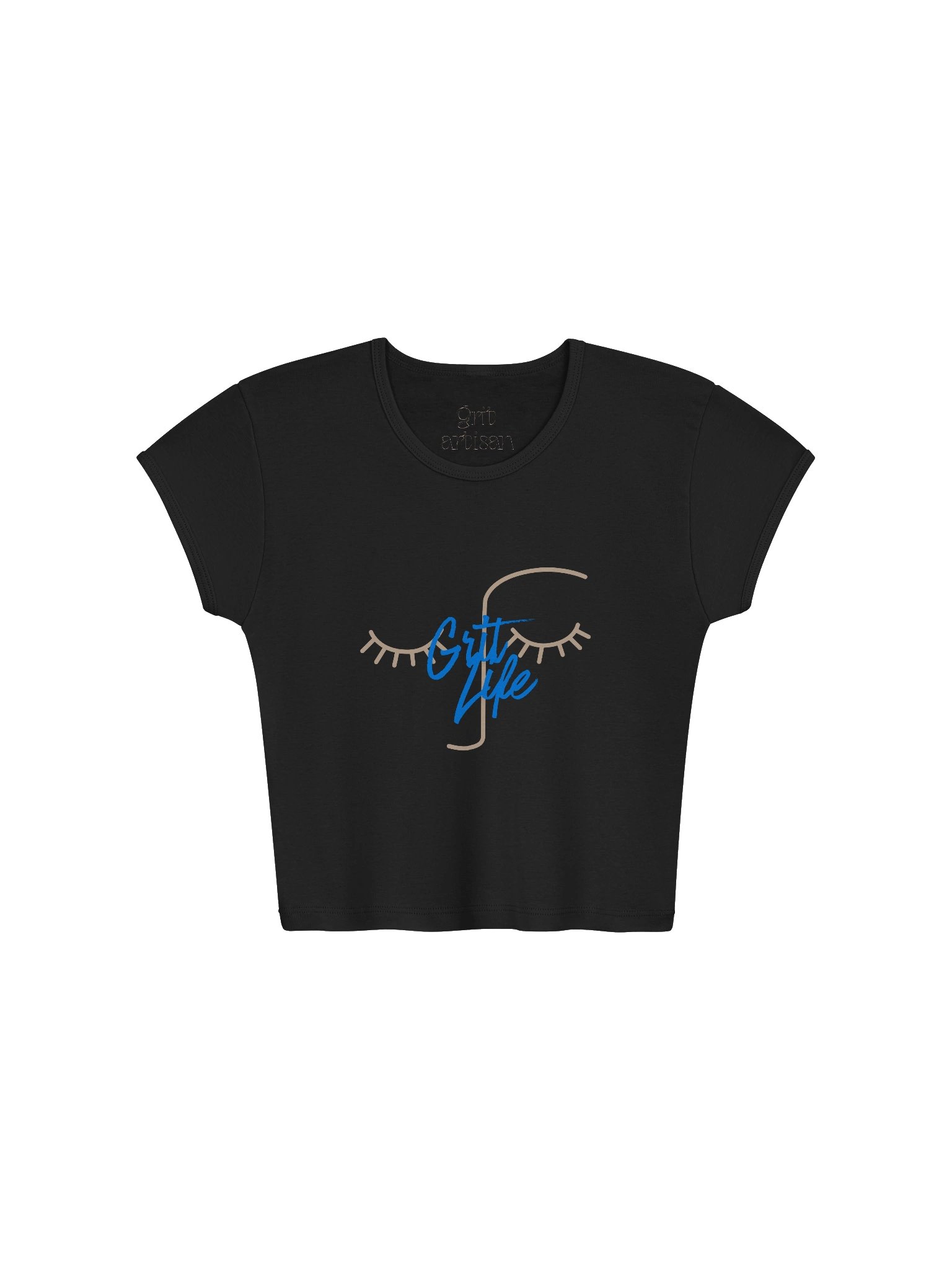 Grit Life Art Crop Tee product image (1)