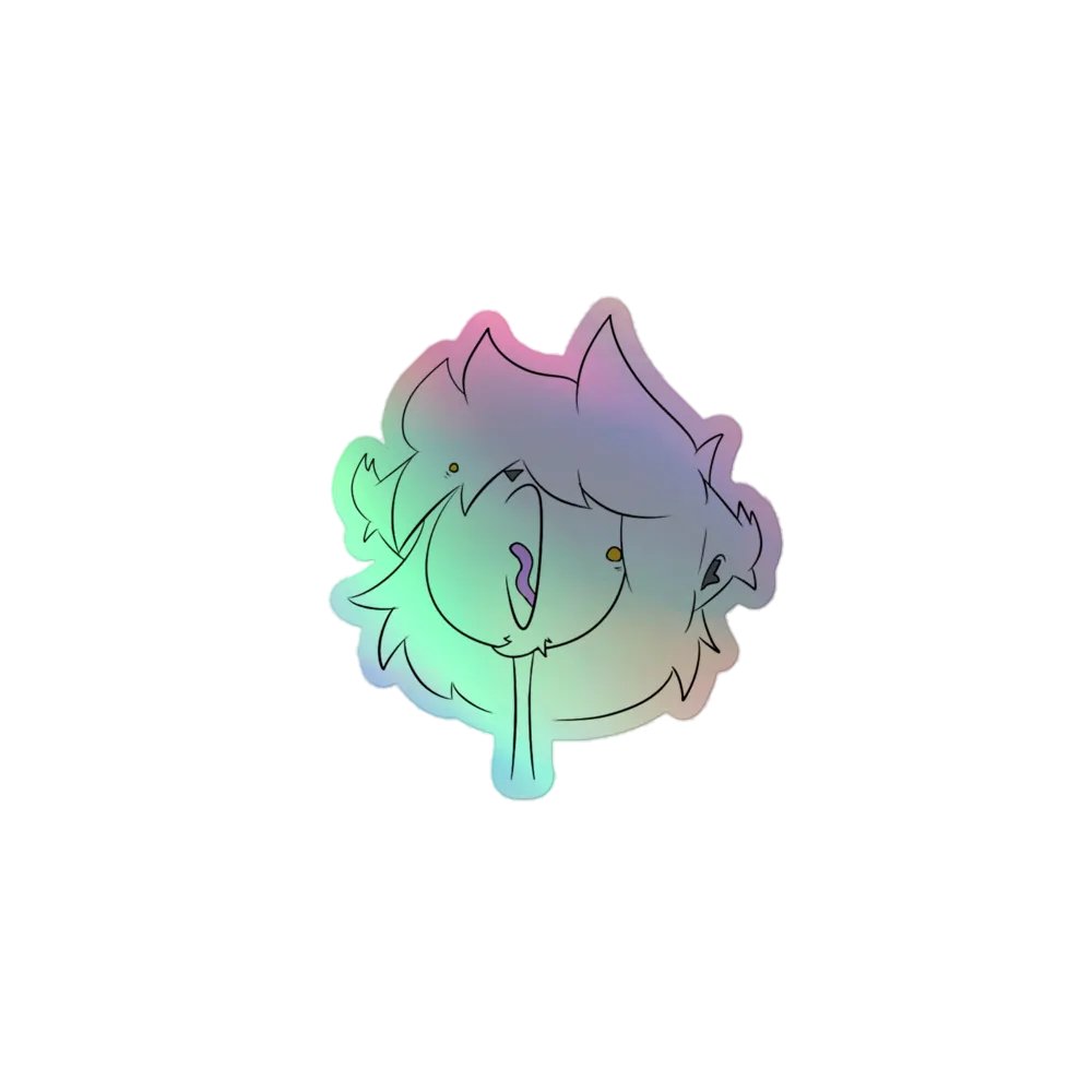 Scream Holo Sticker product image (1)
