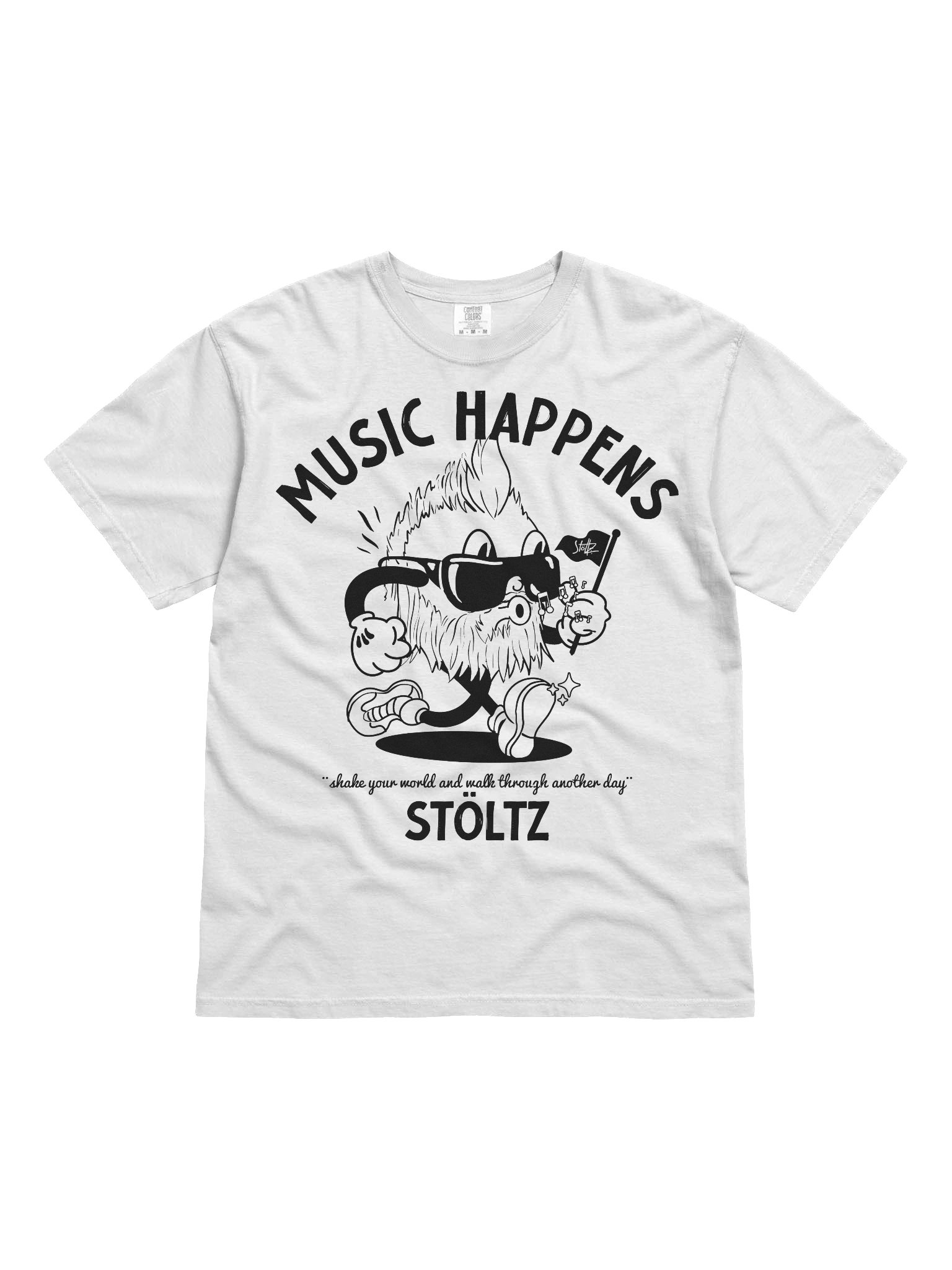 MUSIC HAPPENS (White) product image (1)