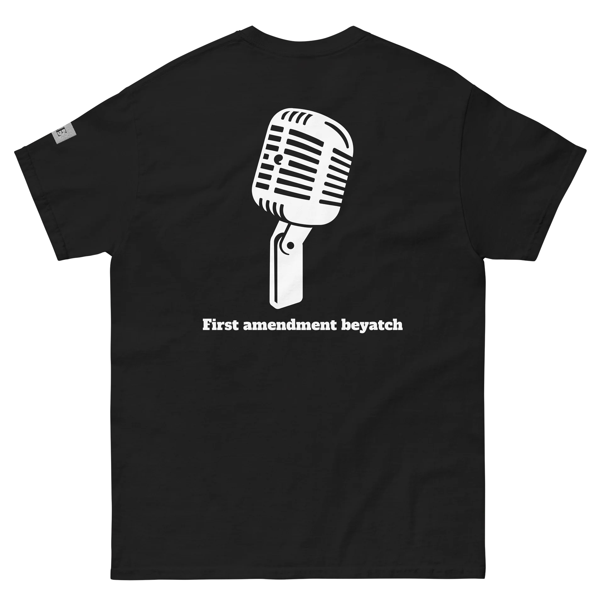 First Amendment beyatch t-shirt product image (5)