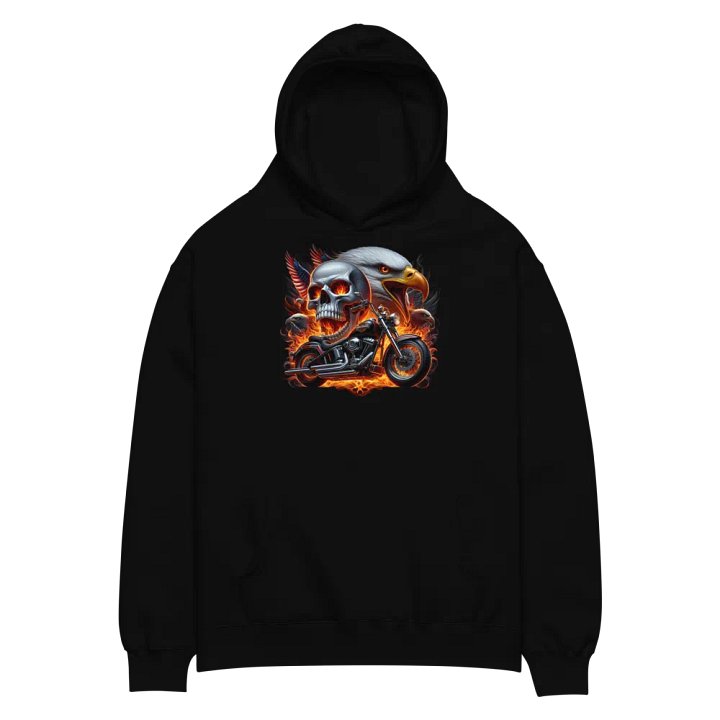 Inferno Patriot Unisex Oversized Hoodie #37 product image (2)