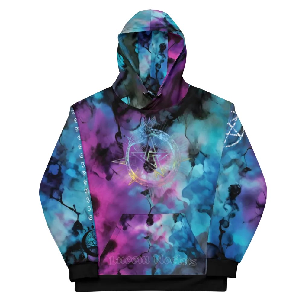 TIEDYE4GOTHIC STAR HOODIE product image (11)