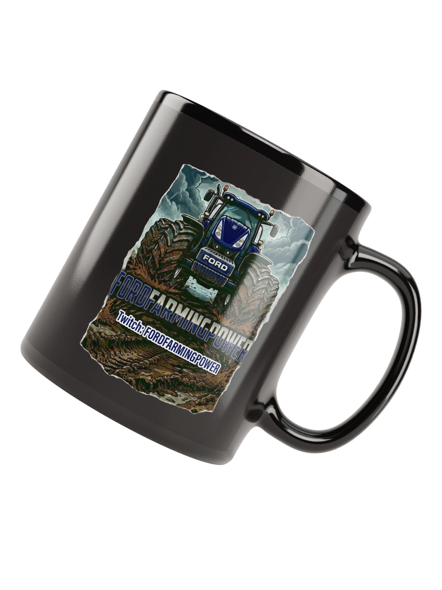 FordFarmingPower Black GLossy Mug v2 product image (11)