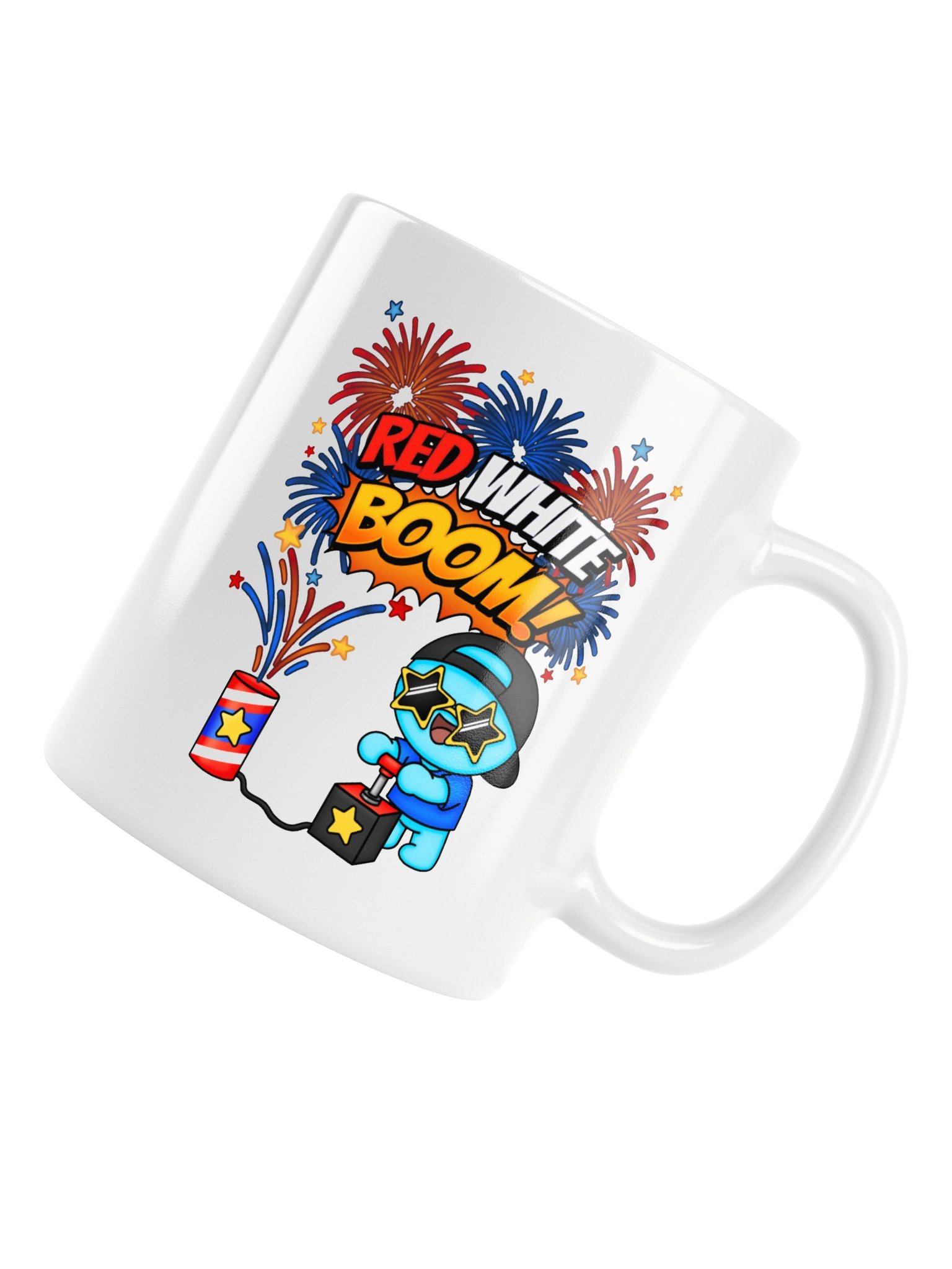 Red White Boom Mug product image (11)