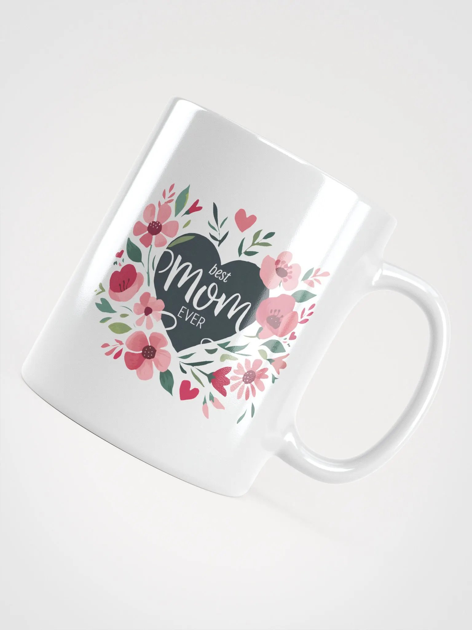 Floral Best Mom Ever Mug product image (10)