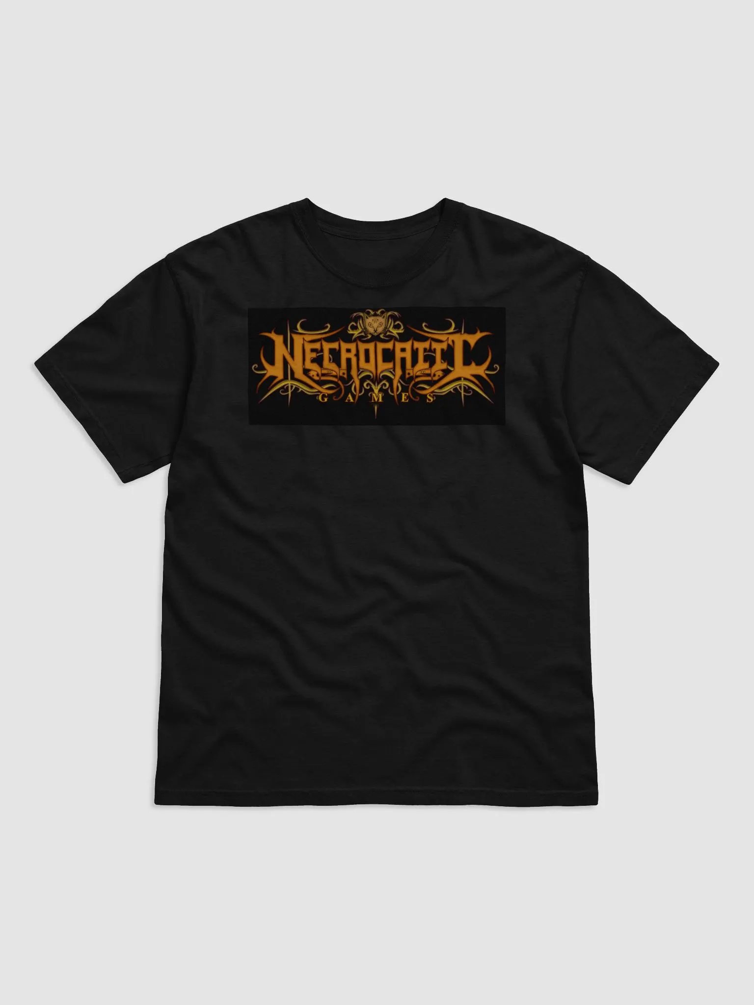 T-shirt w/ NecroCaticGames Logo by Miguel product image (1)