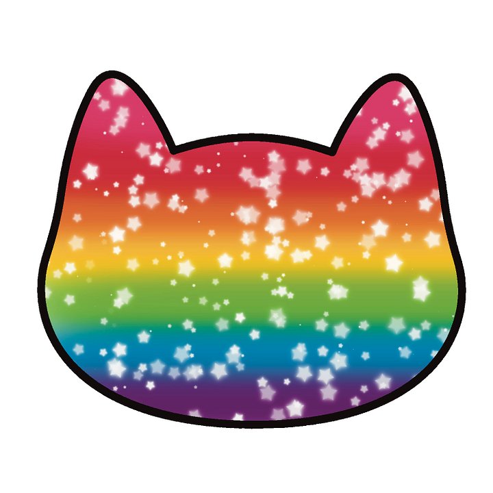 Pride Kitty Sticker product image (1)