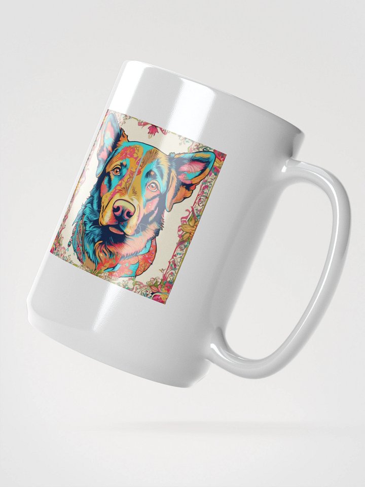 Vibrant Dog Portrait Mug product image (2)