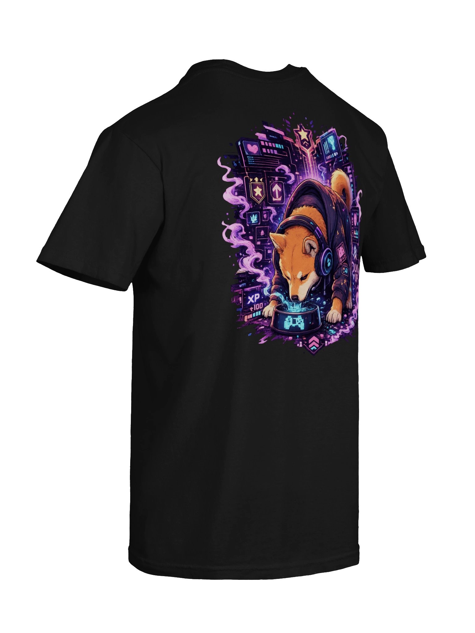 Comfort Colors Garment-Dyed Heavyweight T-Shirt - Level Up: Shiba Inu Gamer product image (4)
