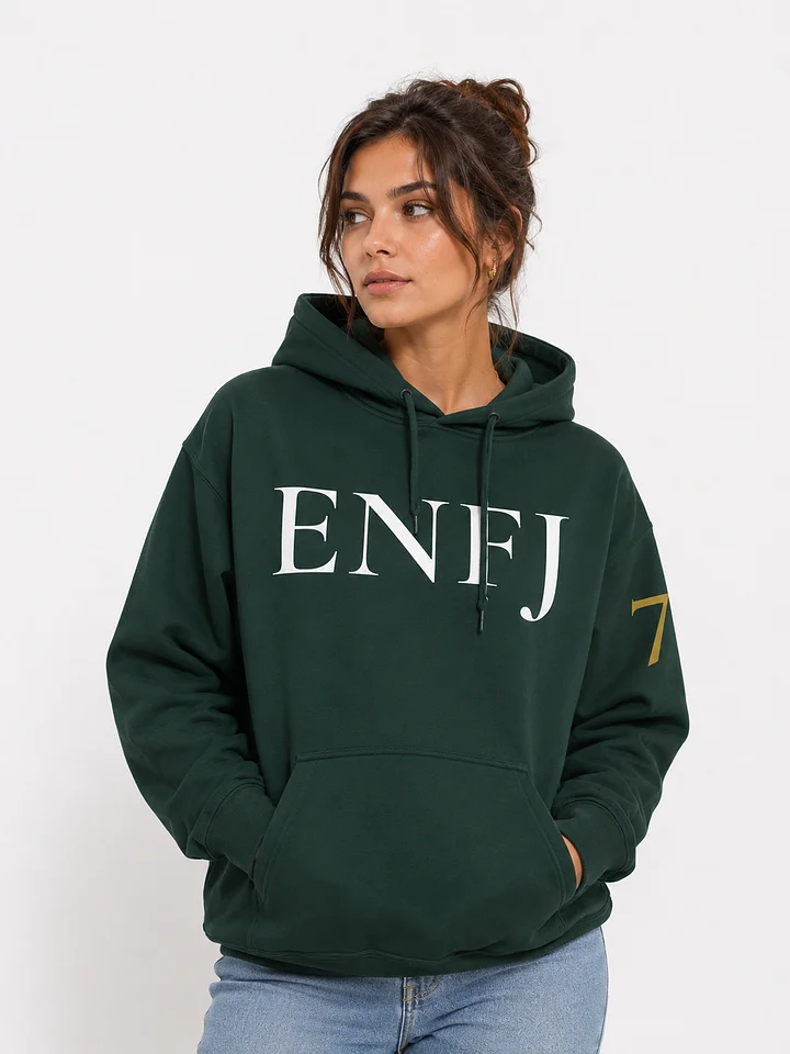 ENFJ Women’s Stencil Hoodie – The Teacher | 77Scenarios product image (2)