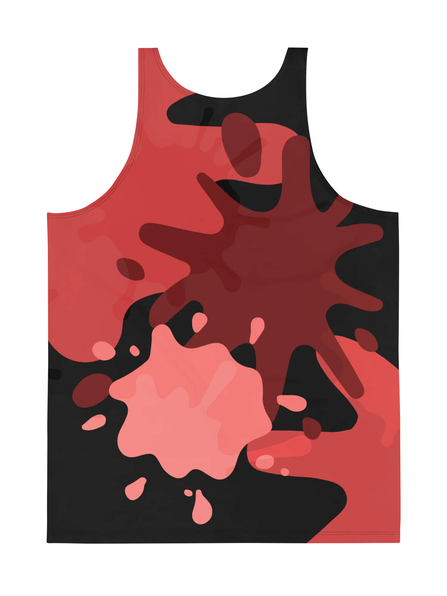 Dark Chaos Splatter Tank - Red product image (2)