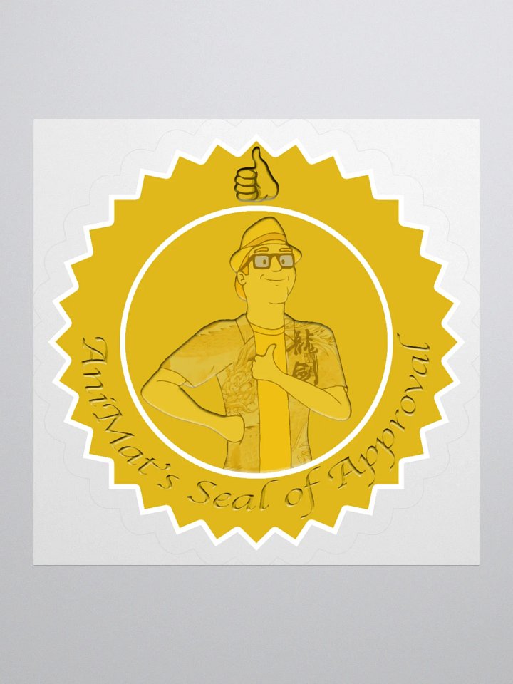 AniMat's Seal of Approval (Sticker) product image (1)