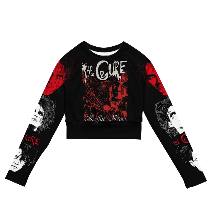 The Cure Retro L/S Crop Top product image (1)