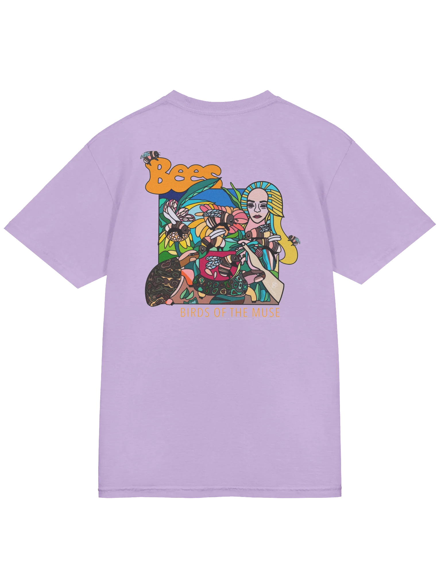 Bees Birds Of The Muse T-Shirt product image (4)