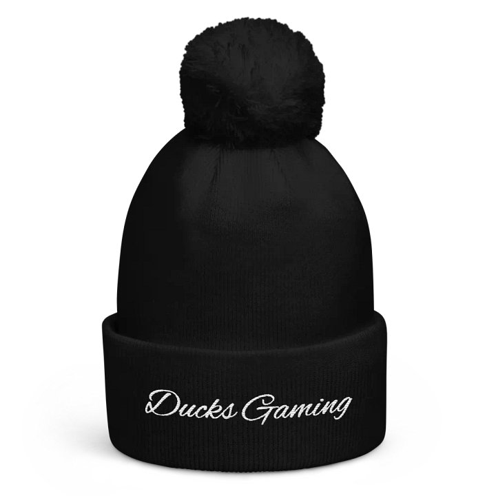 Ducks Gaming Beanie White Lettering product image (1)