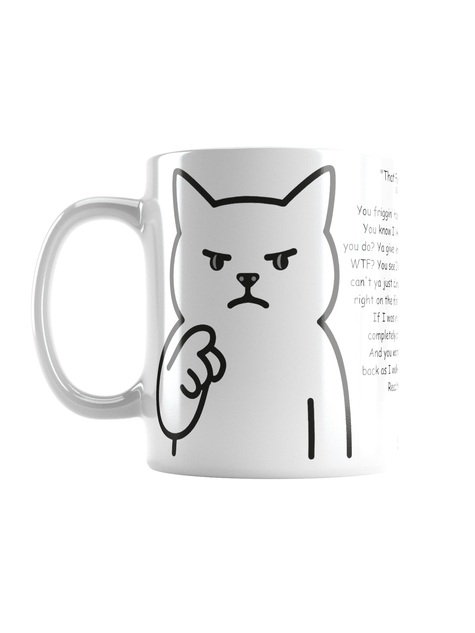 That Famous Talking Cat Mug (#2 in the series) product image (1)
