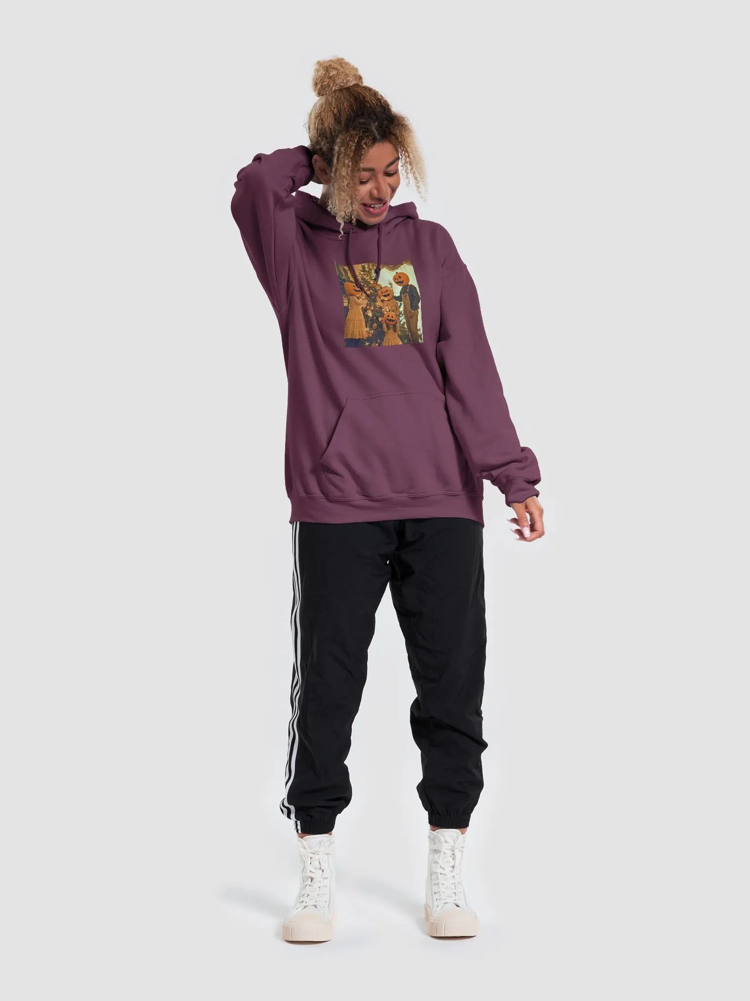 Spooky Family Time UNISEX Hoodie product image (35)