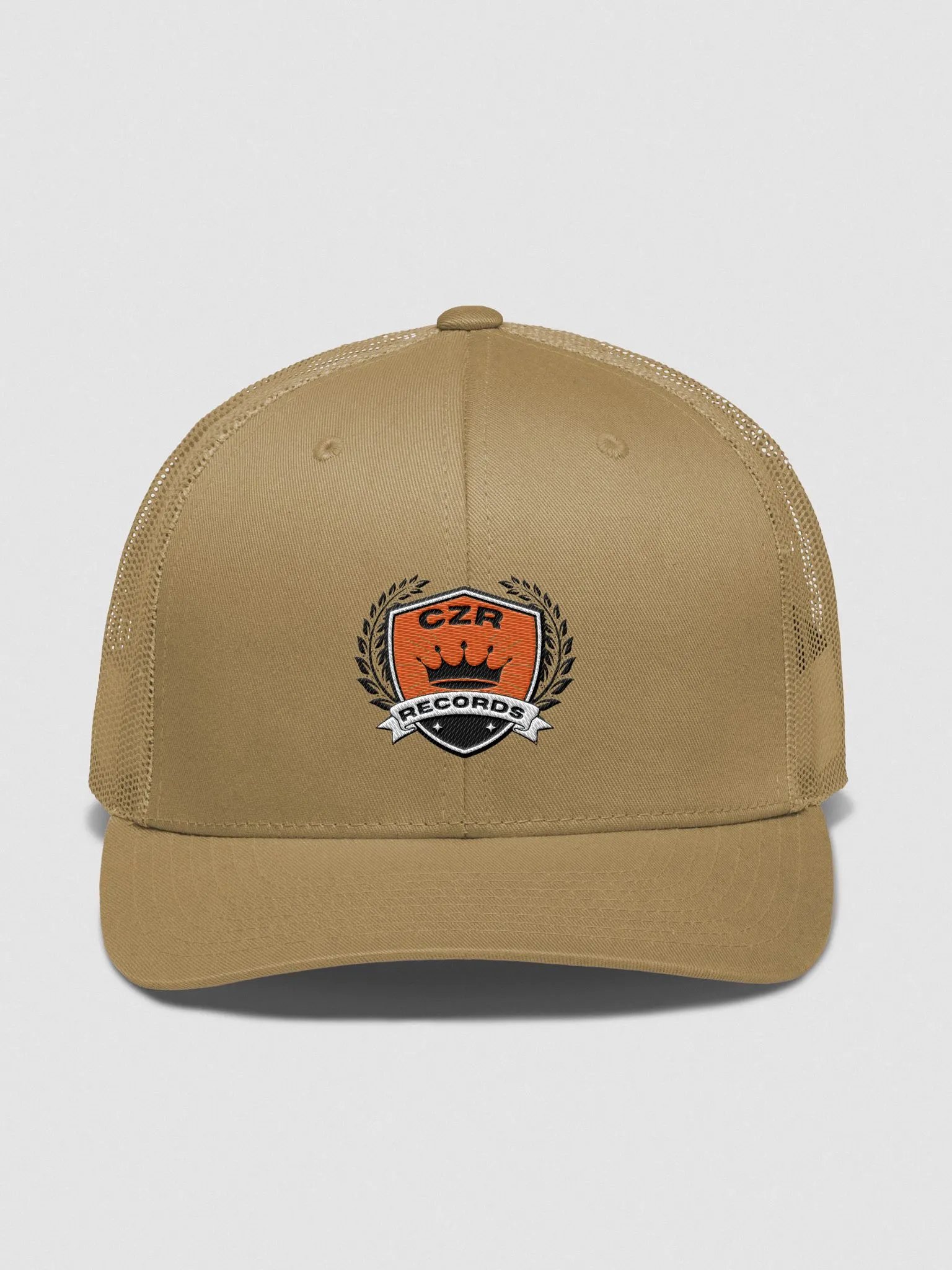HD Crest Orange Trucker Hat product image (3)
