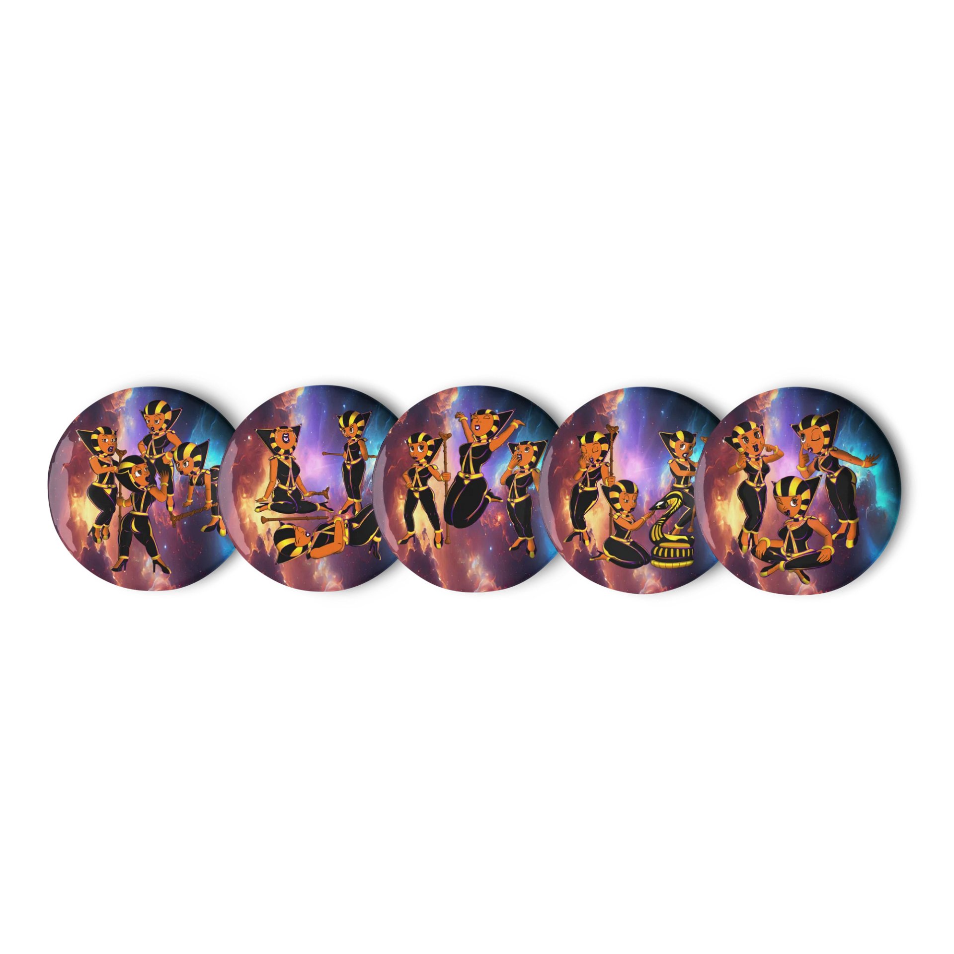Ancient Egyptian Queen Pin Button Set product image (6)