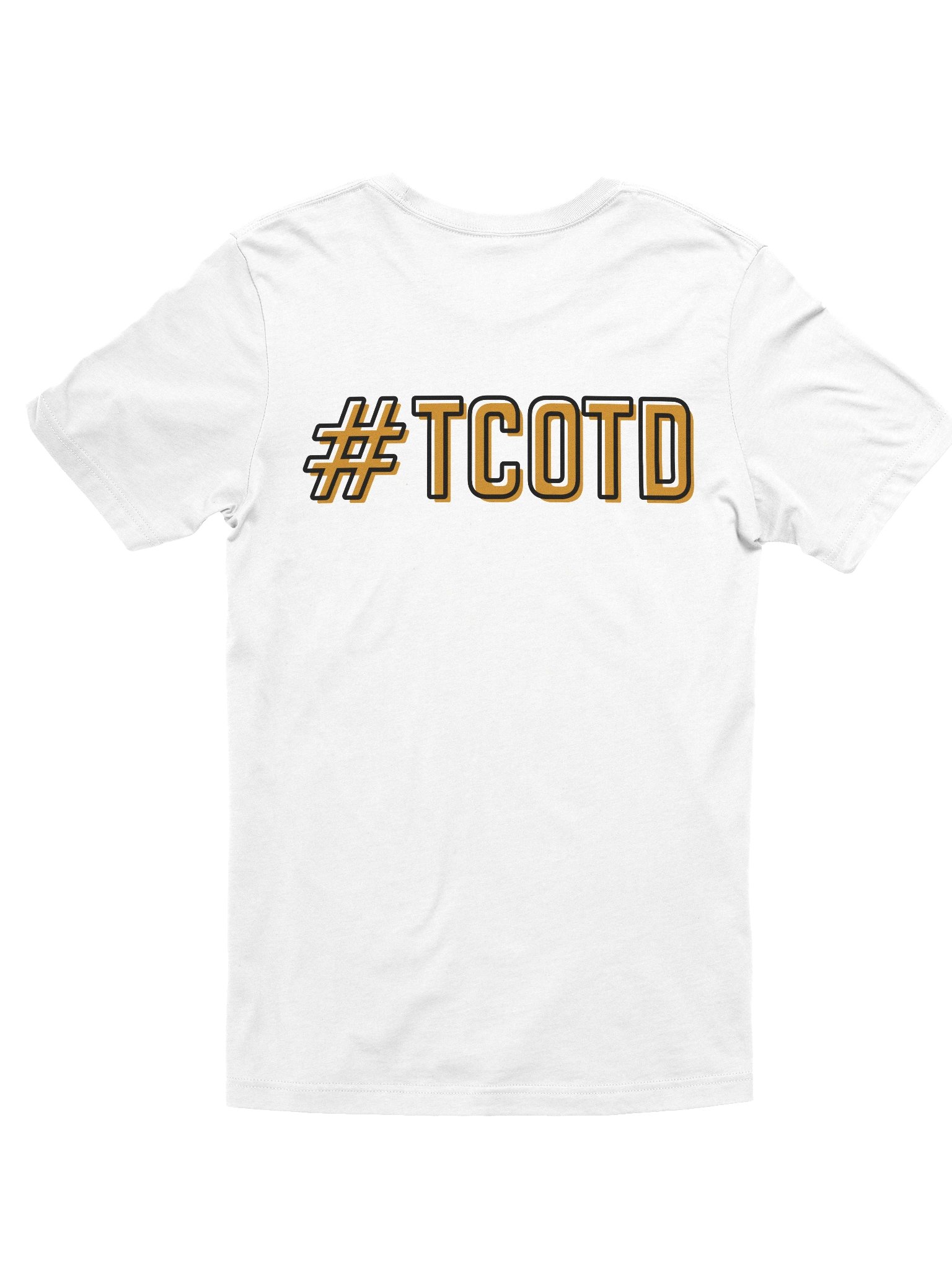 #TCOTD The Cool of the Day T-Shirt (Gold & Black Design) product image (4)