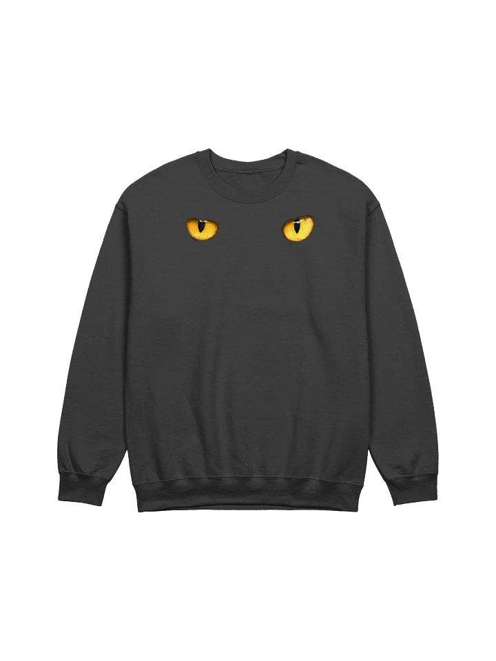 CAT EYES YELLOW SWEATSHIRT product image (1)