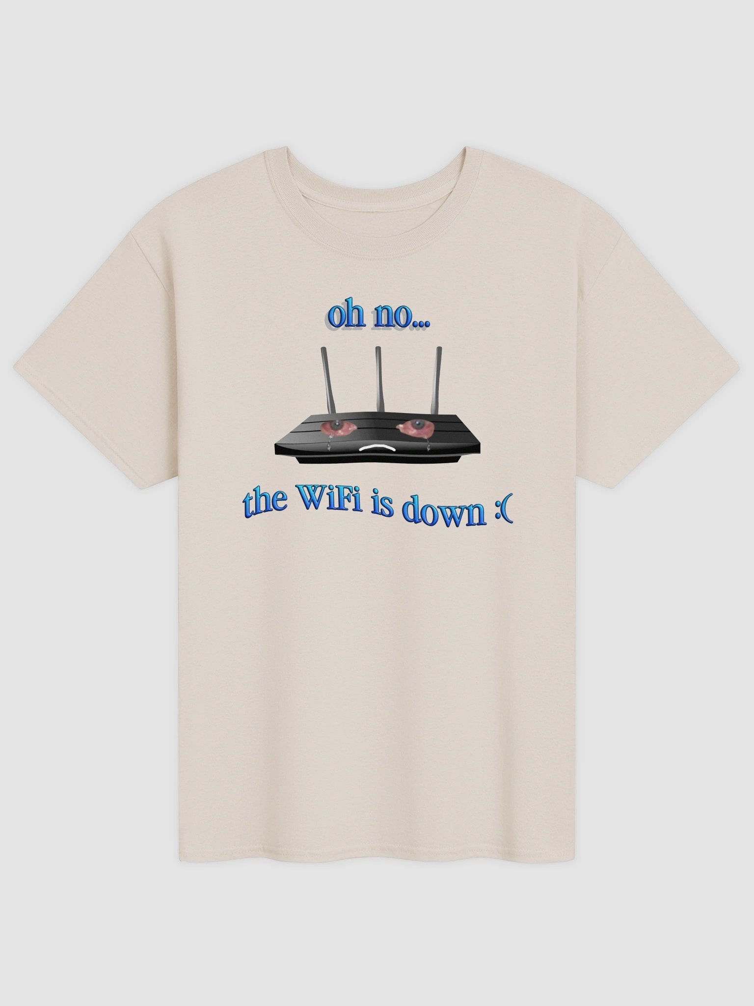 The WiFi is down T-shirt product image (5)