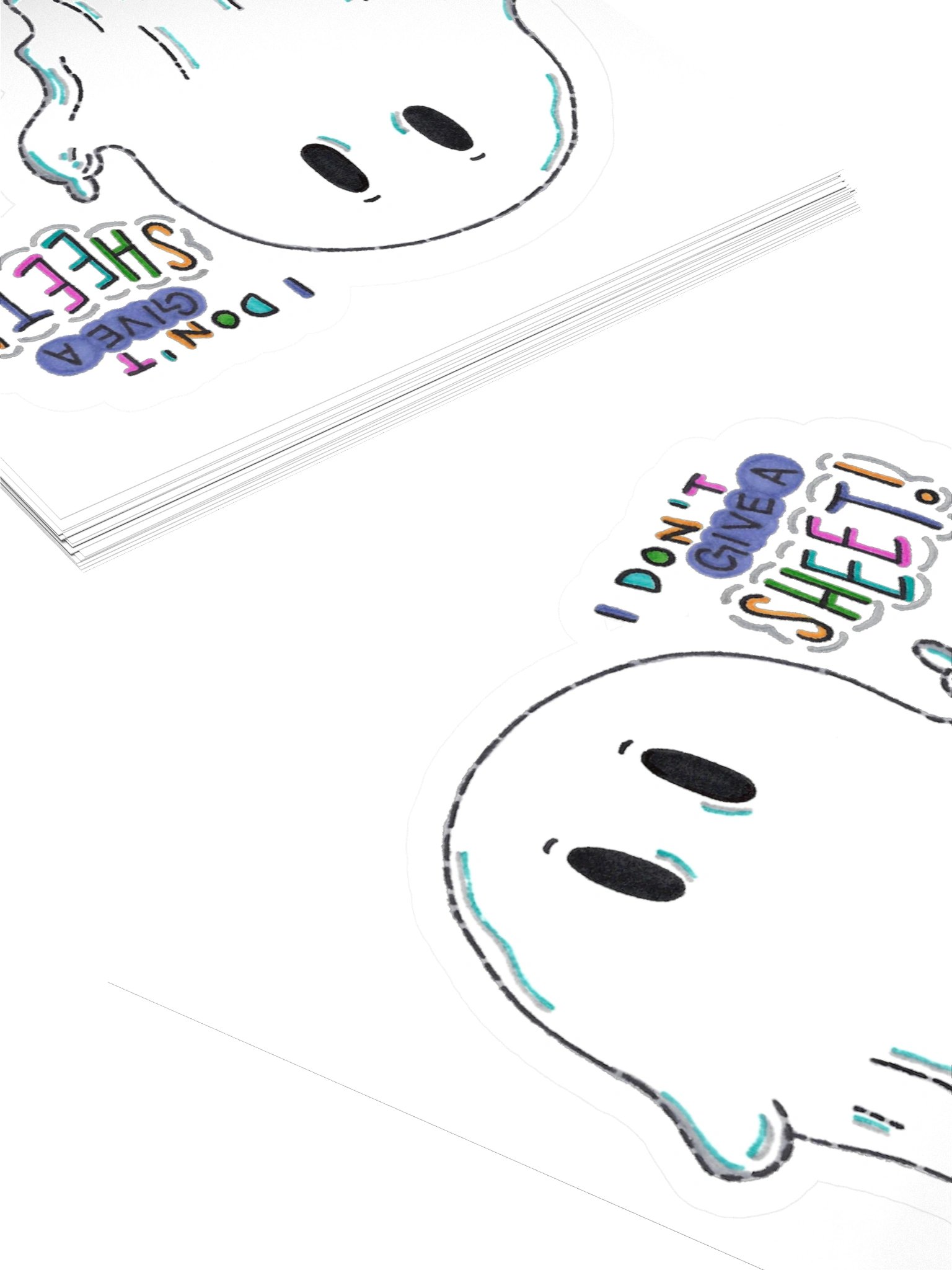 Ghost: Give No Sheets Sticker product image (4)