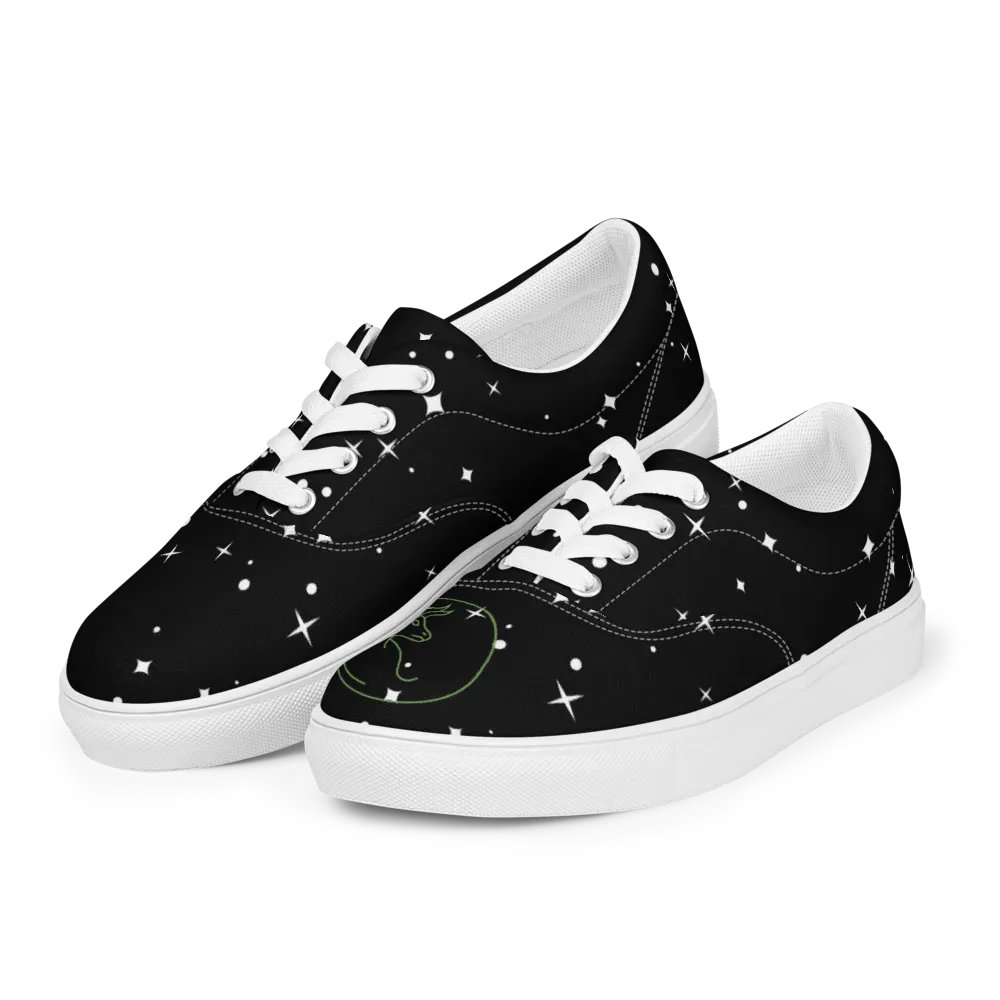 Starry Taurus Lace-Up Canvas Shoes product image (4)