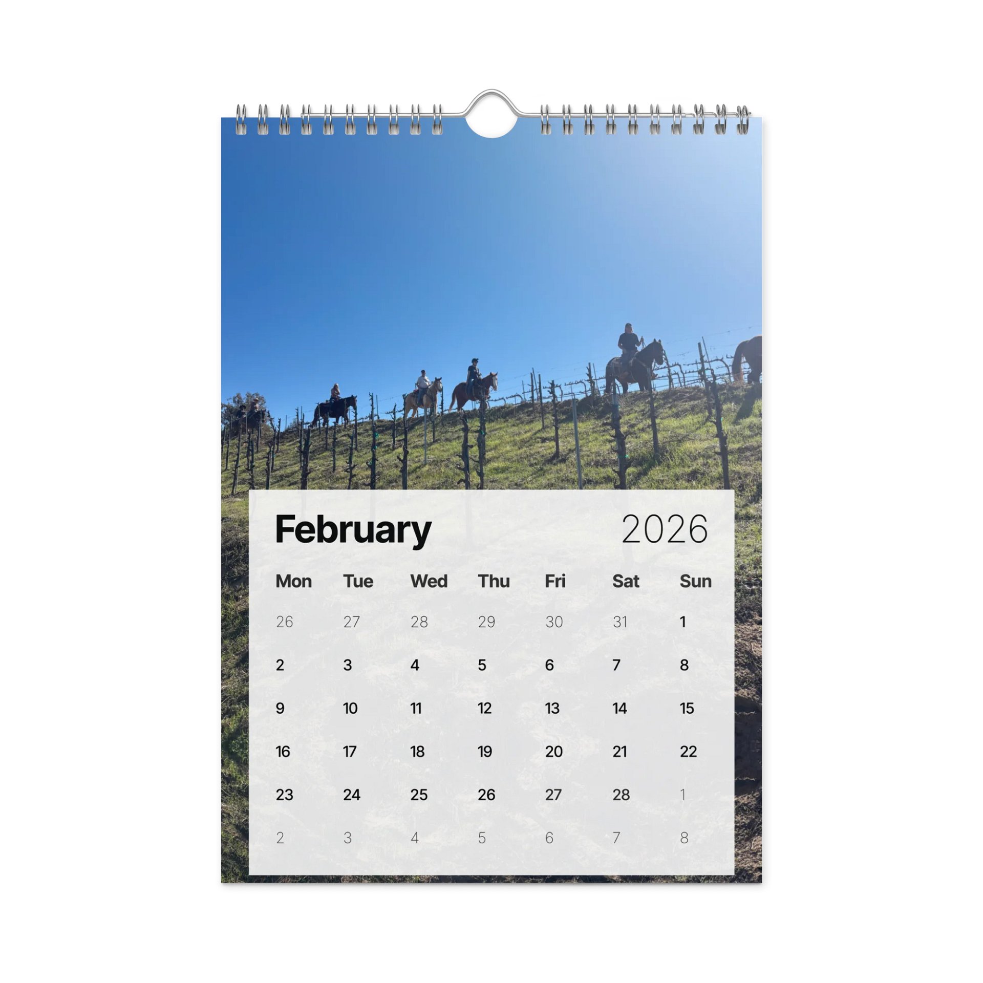 2026 Souls of Sorrels Wall Calendar product image (5)