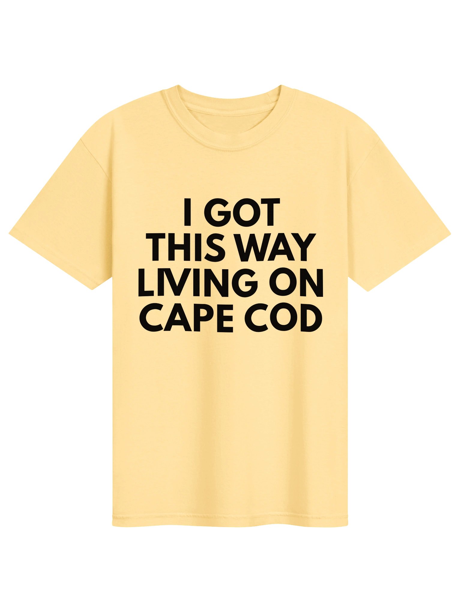 I Got This Way Living on Cape Cod- BLK T-Shirt product image (17)