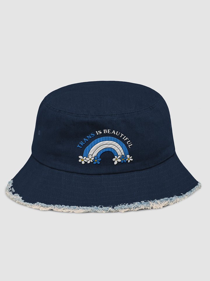 Proud Mom Denim Bucket Hat product image (1)
