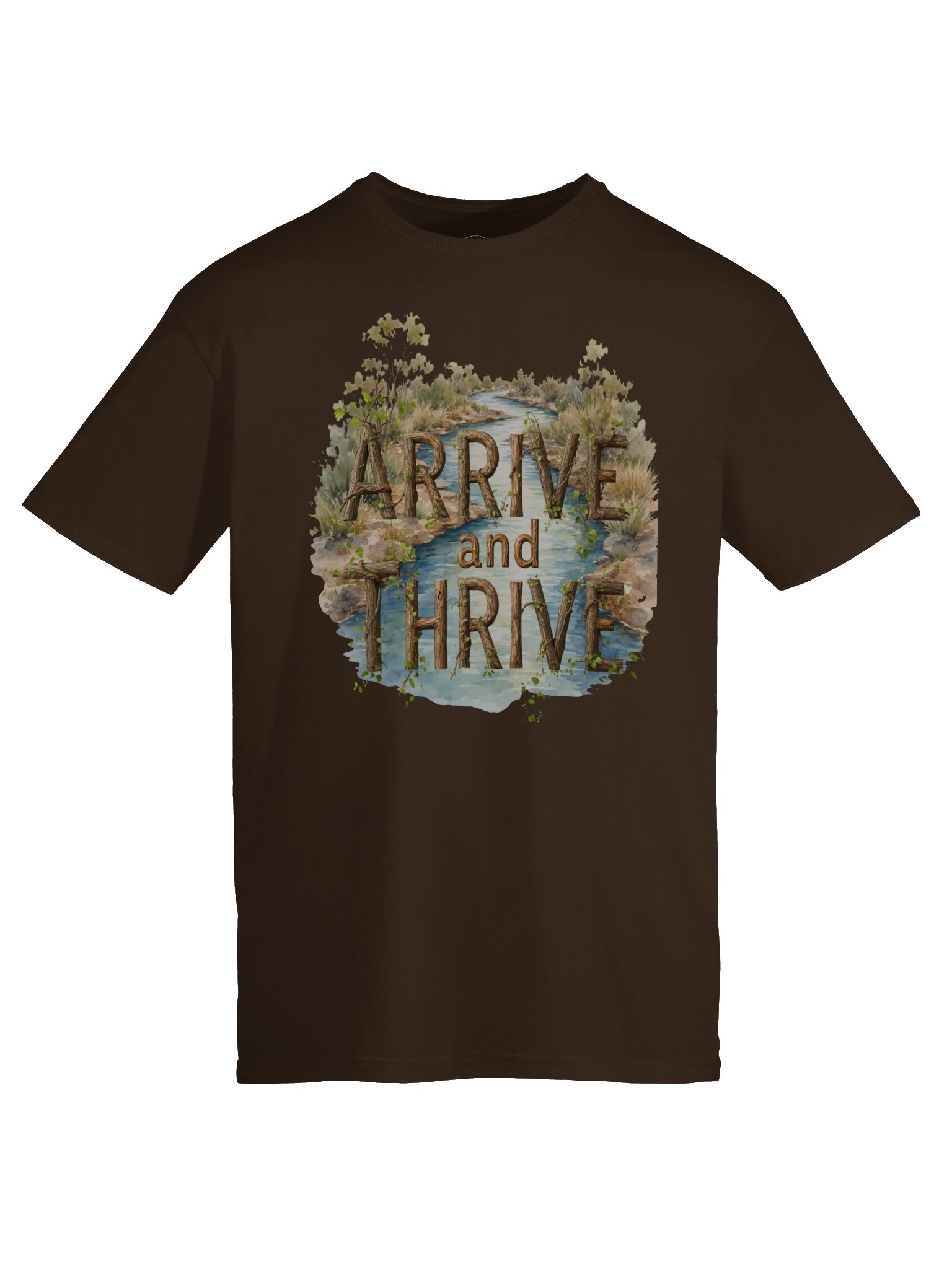 Arrive and Thrive Light T-Shirt (White Label) product image (4)