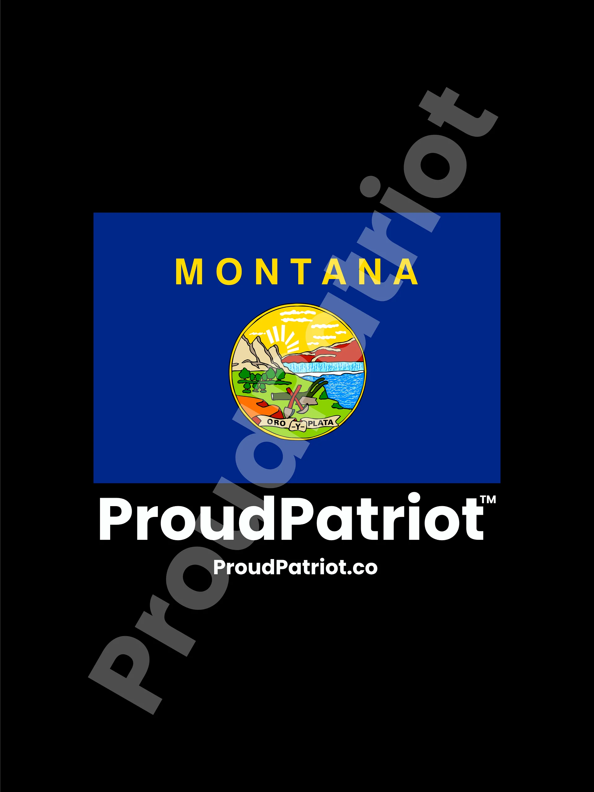 Montana Proud Screensaver Dark Mode product image (1)