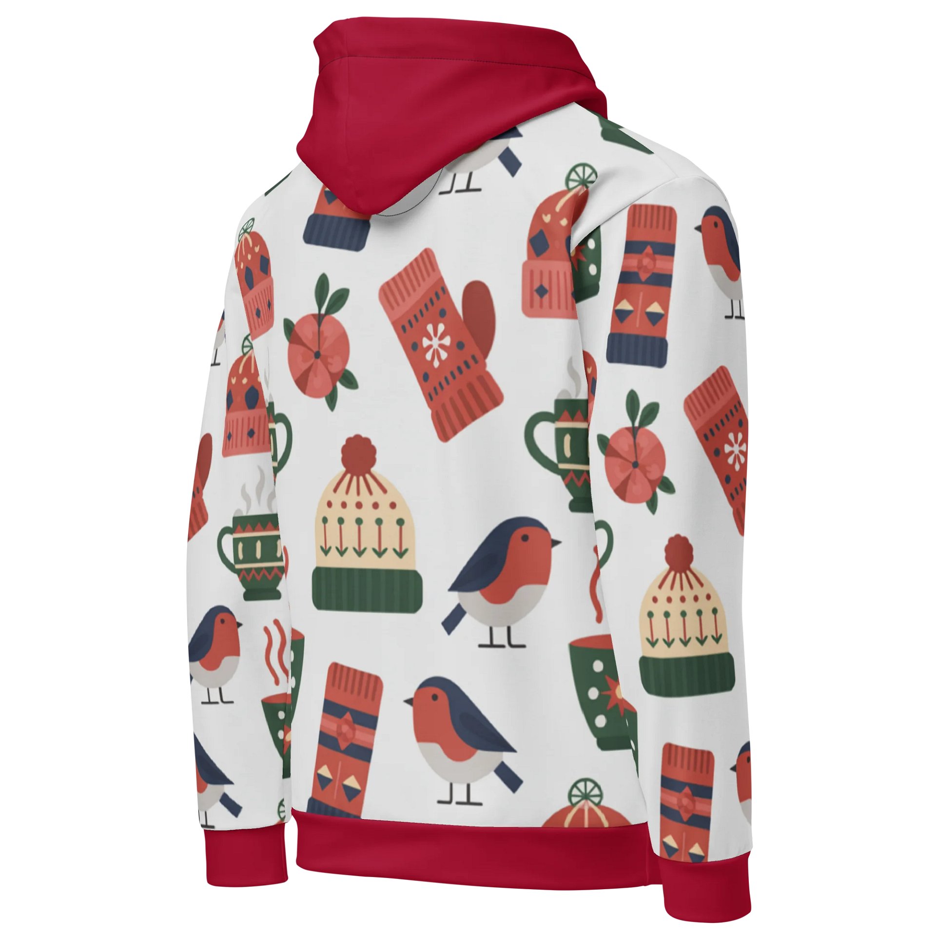 Nordic Winter Robin Hoodie product image (6)