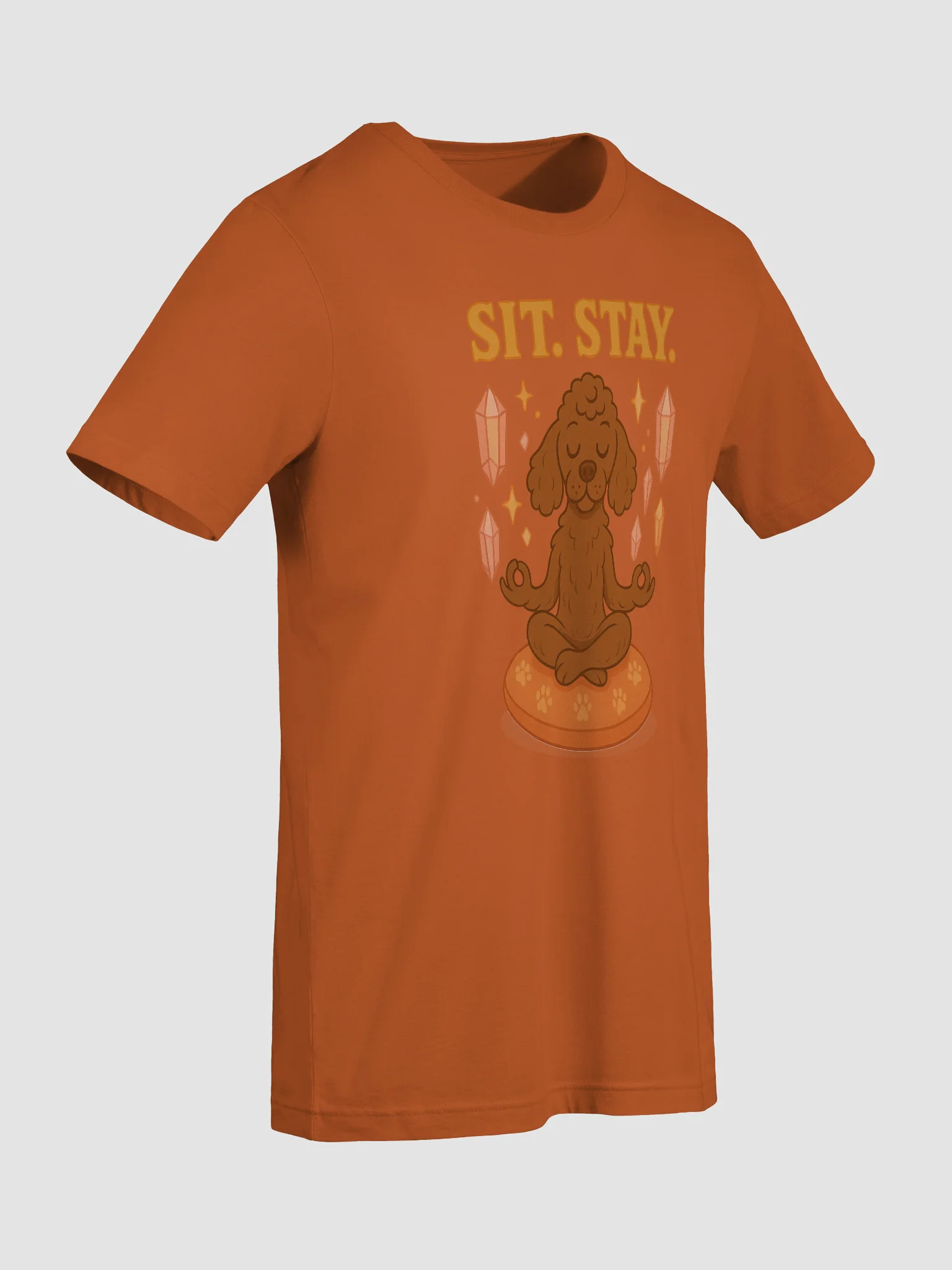 Zen Poodle T-shirt product image (9)
