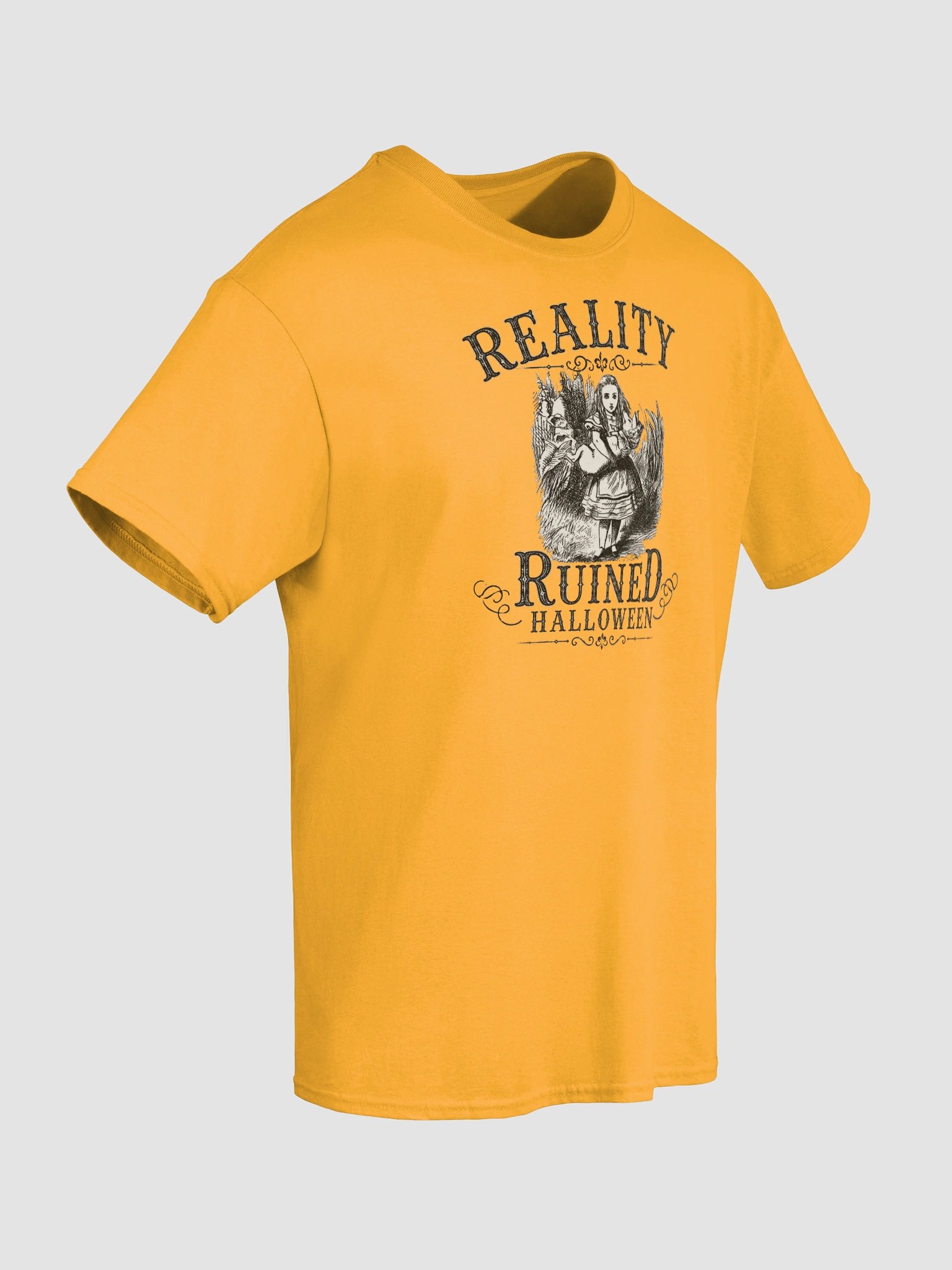 REALITY RUINED HALLOWEEN, Alice, Cotton Unisex Heavyweight T-Shirt product image (6)