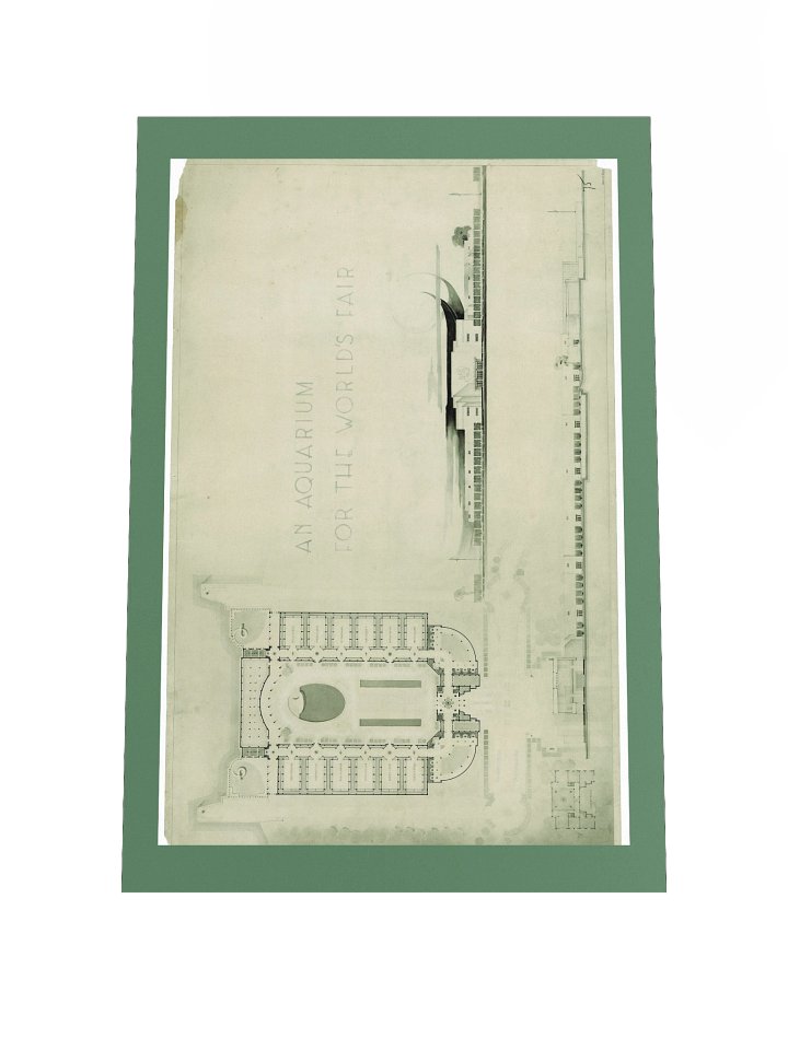 AN AQUARIUM FOR THE WORLD'S FAIR (12x18) product image (1)
