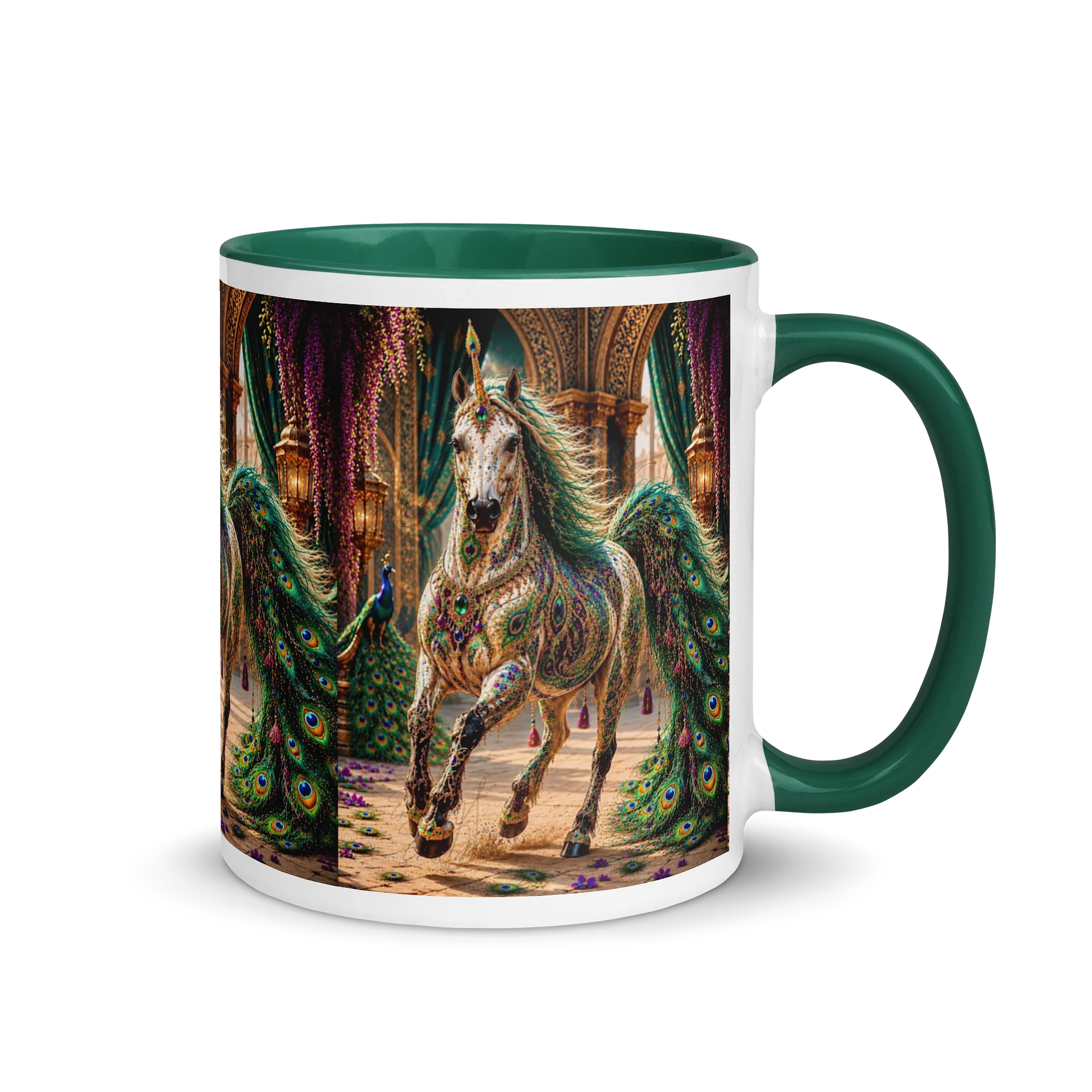 Emerald Retro Unicorn product image (1)