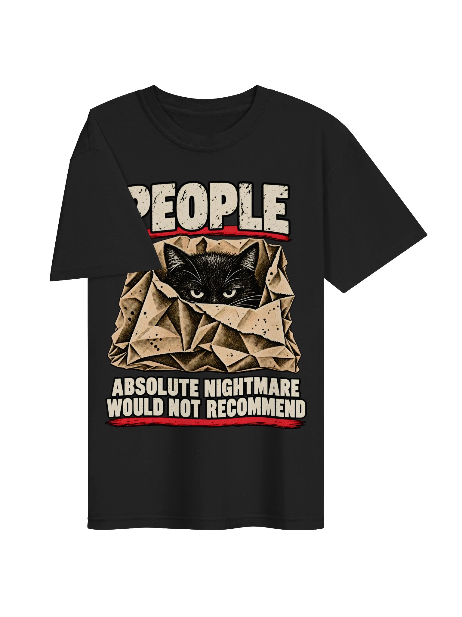 PEOPLE // ABSOLUTE NIGHTMARE Heavyweight Graphic Tee product image (3)