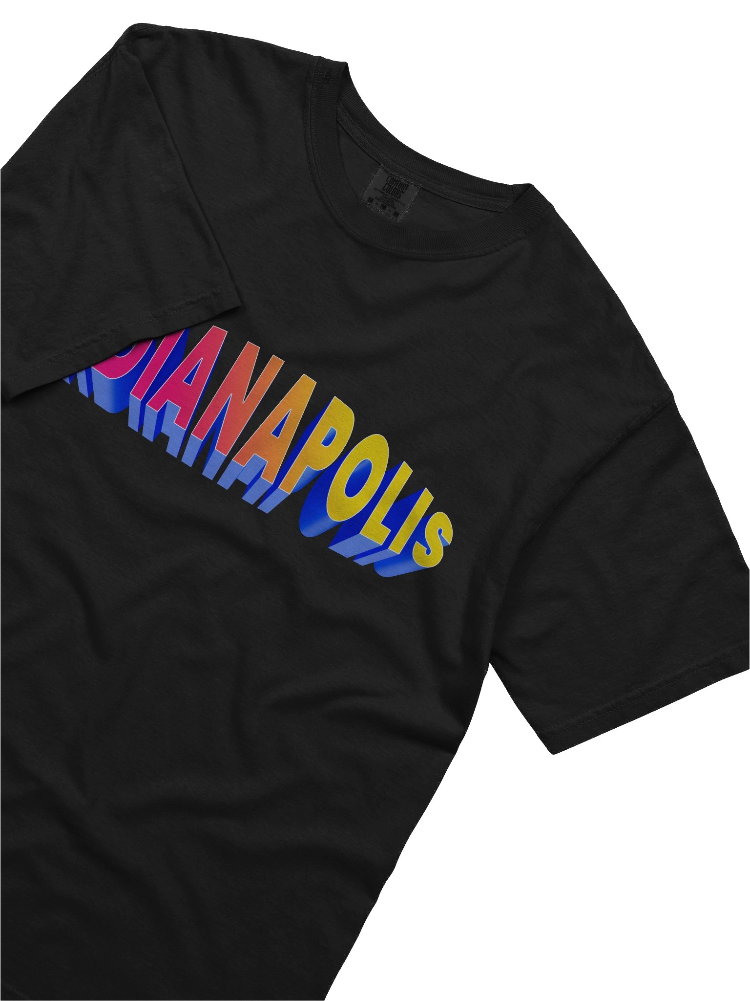 INDIANAPOLIS 3D Gradient Comfort Colors Tee product image (5)
