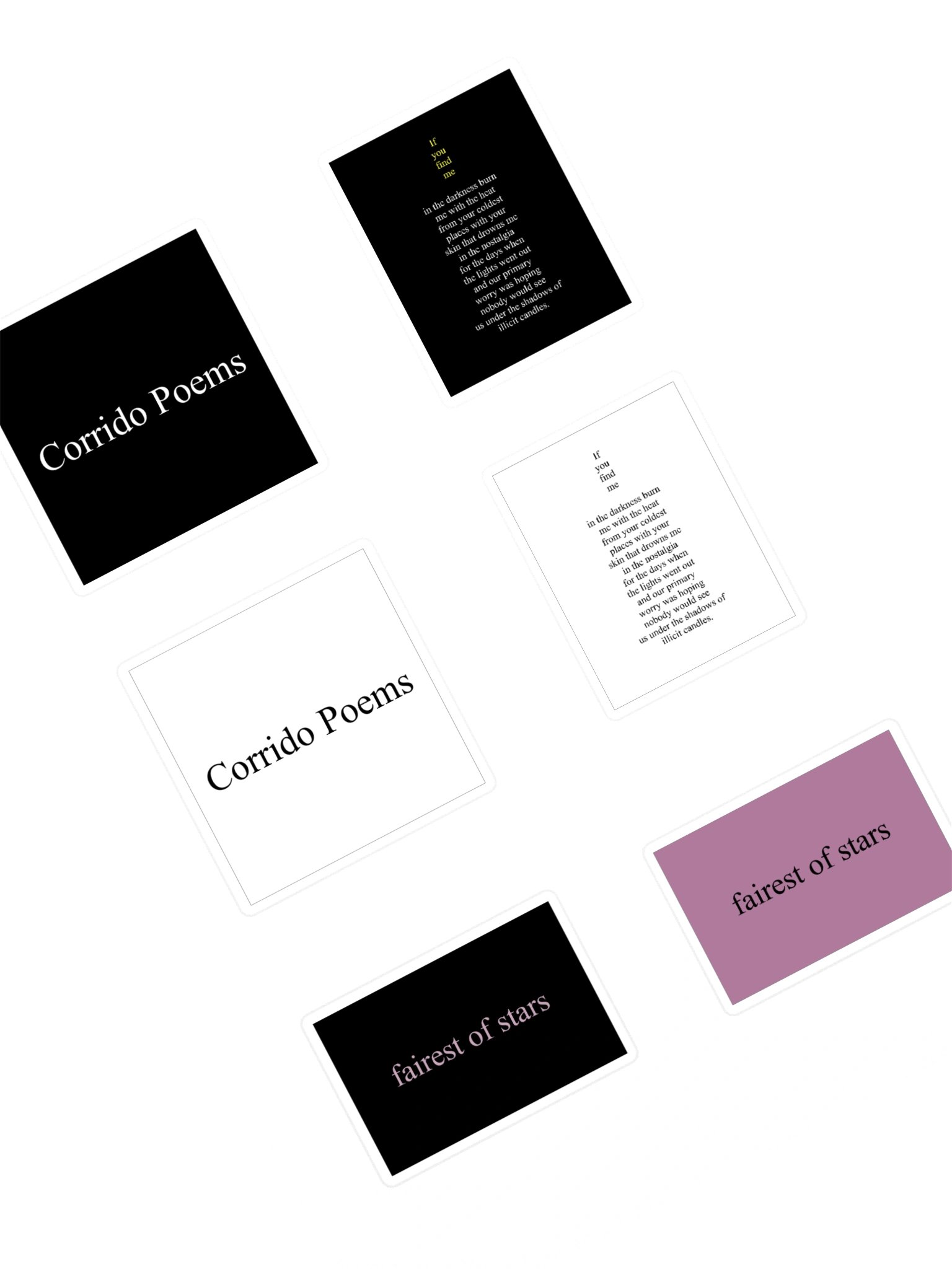 If You Find Me Sticker Sheet product image (1)