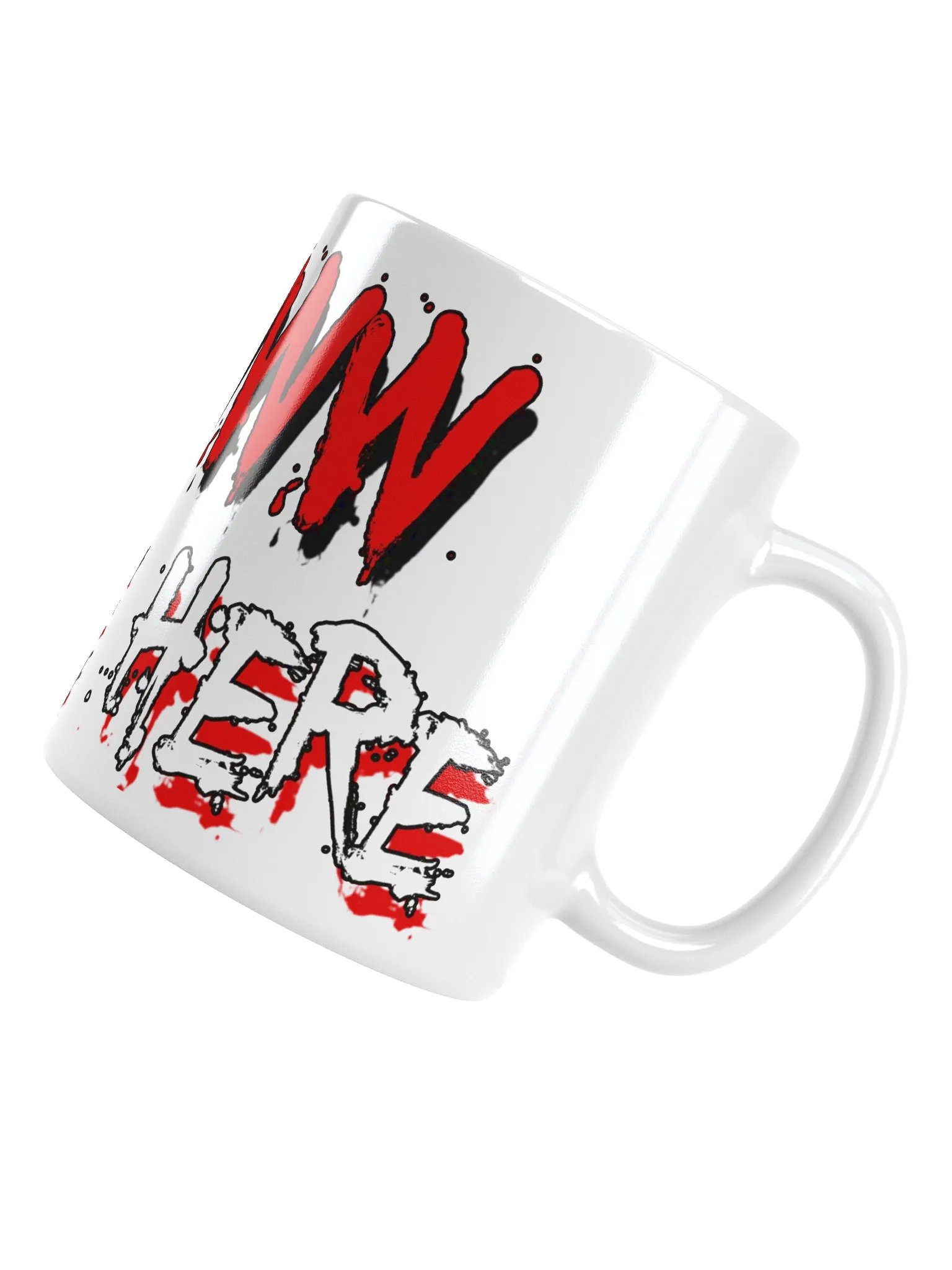 Eww You’re Here White Mug product image (4)